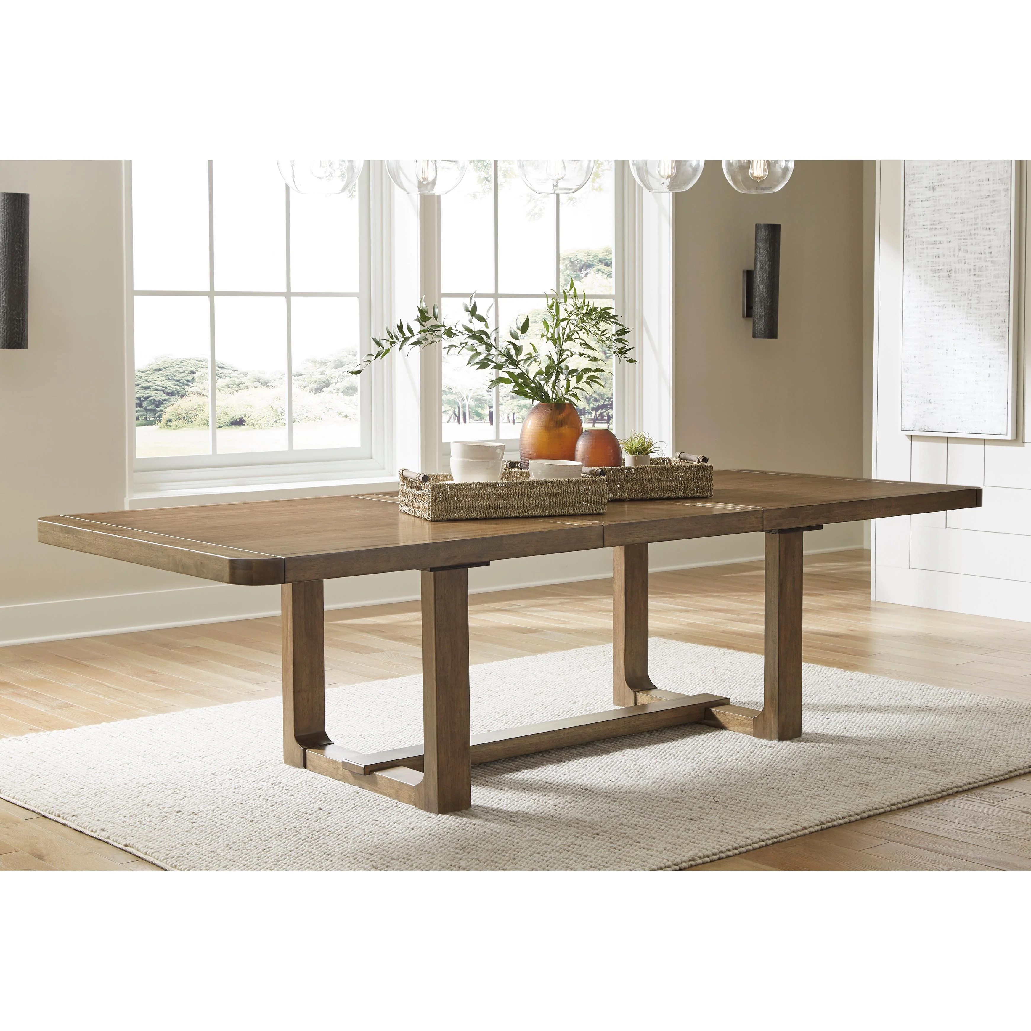 Signature Design by Ashley Cabalynn D974D2  6 pc Dining Set - Image 2