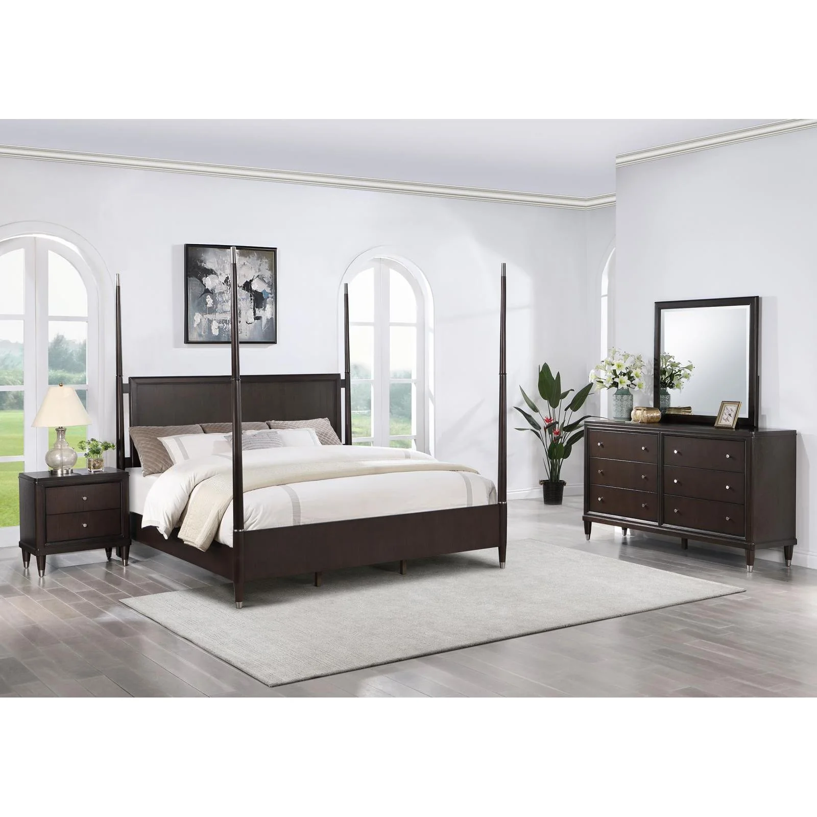 Coaster Furniture Emberlyn 223061Q-S4 6 pc Queen Poster Bedroom Set - Image 1