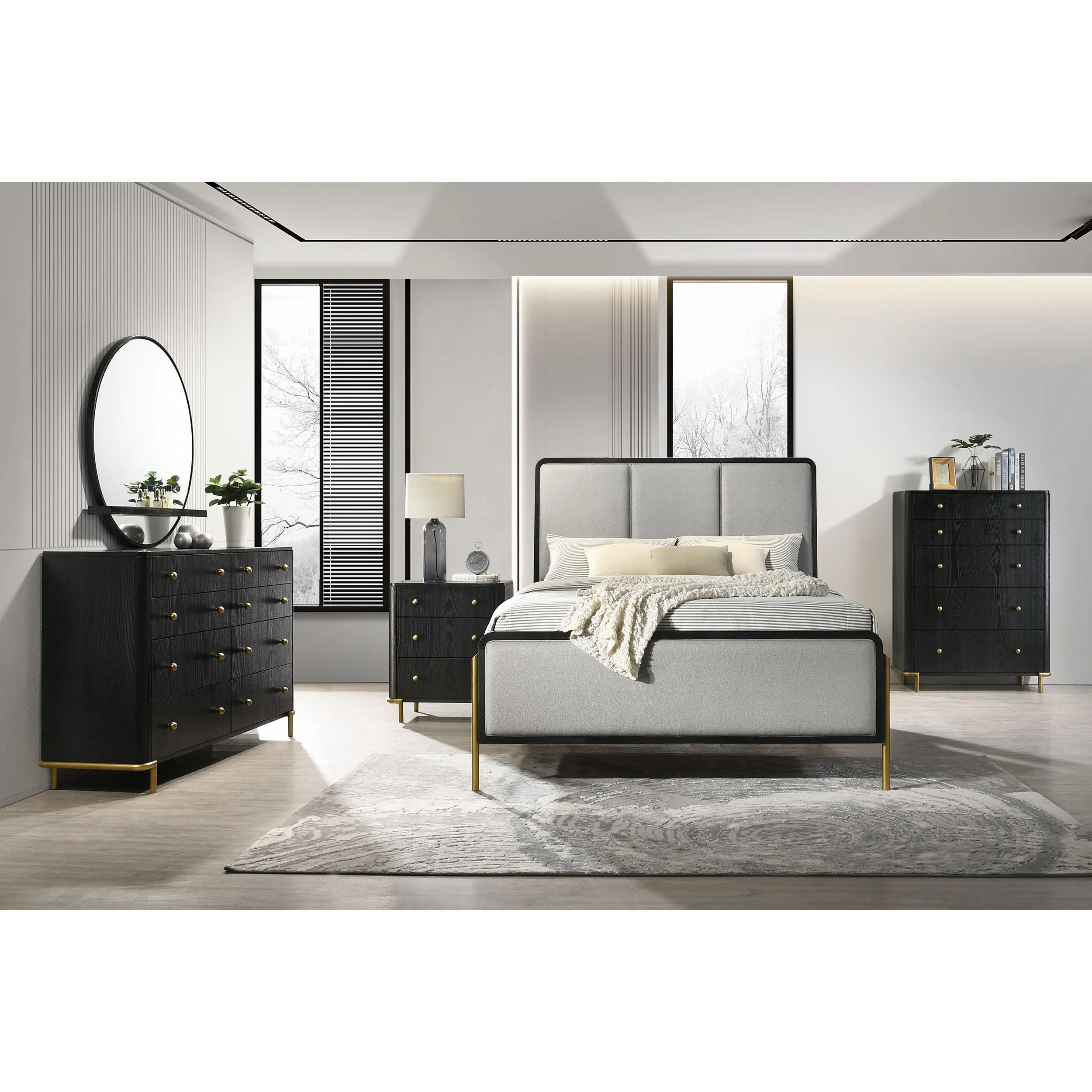 Coaster Furniture Arini 224331Q-S4 6 pc Queen Panel Bedroom Set - Image 1