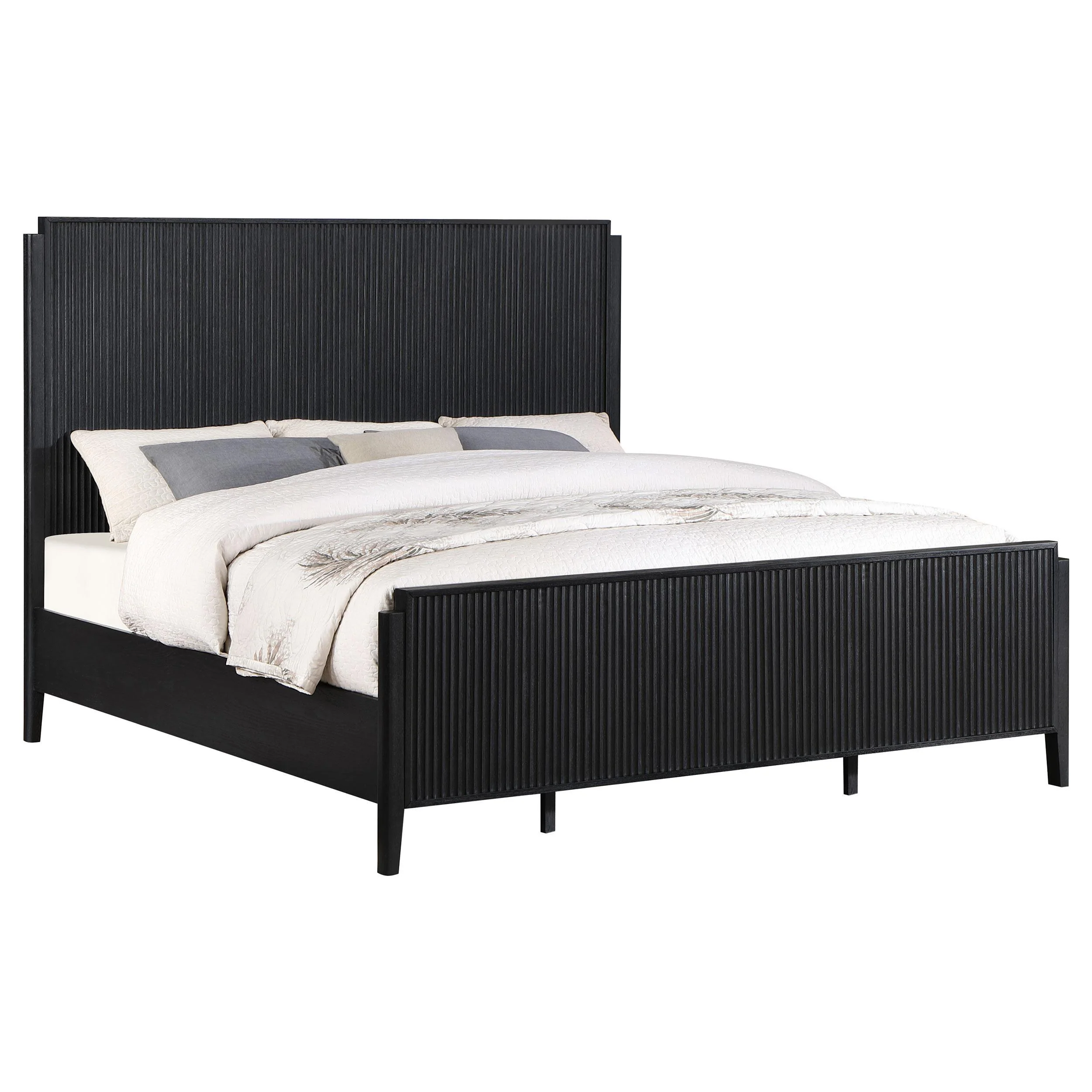 Coaster Furniture Brookmead 224711KW-S4 6 pc California King Panel Bedroom Set - Image 2