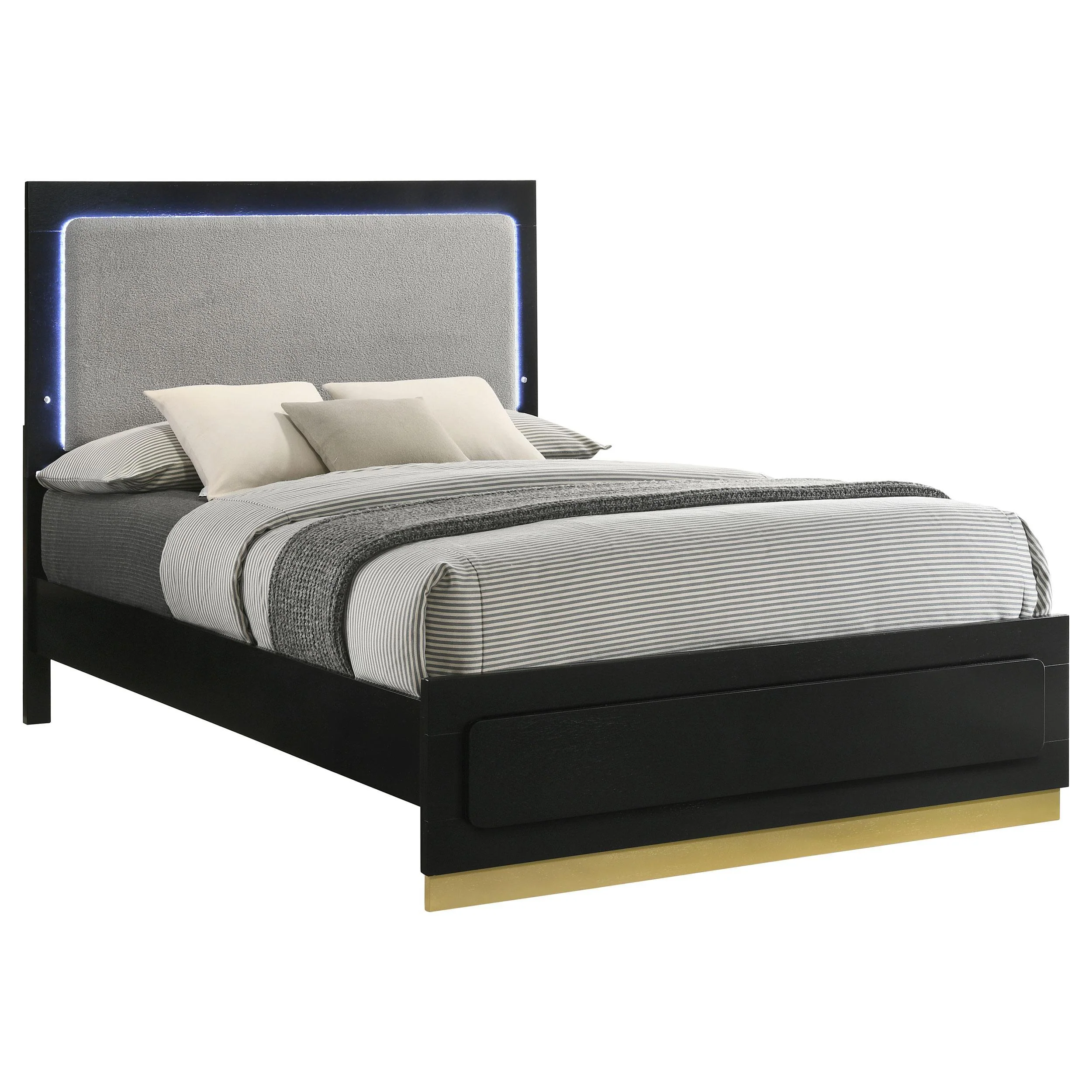 Coaster Furniture Caraway 224781KW-S5 7 pc California King Panel Bedroom Set - Image 2