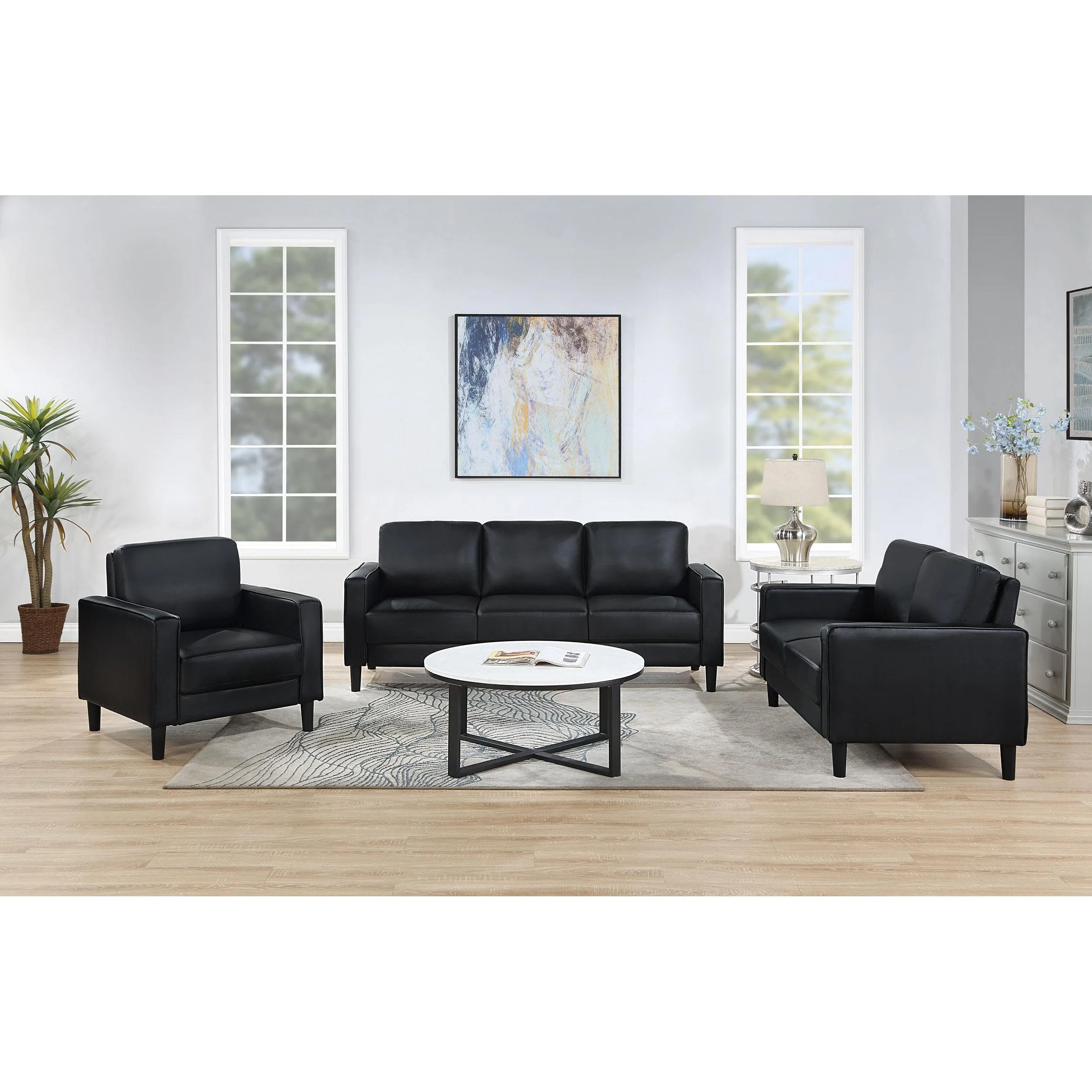 Coaster Furniture Ruth 508361-S3 3 pc Living Room Set - Image 1