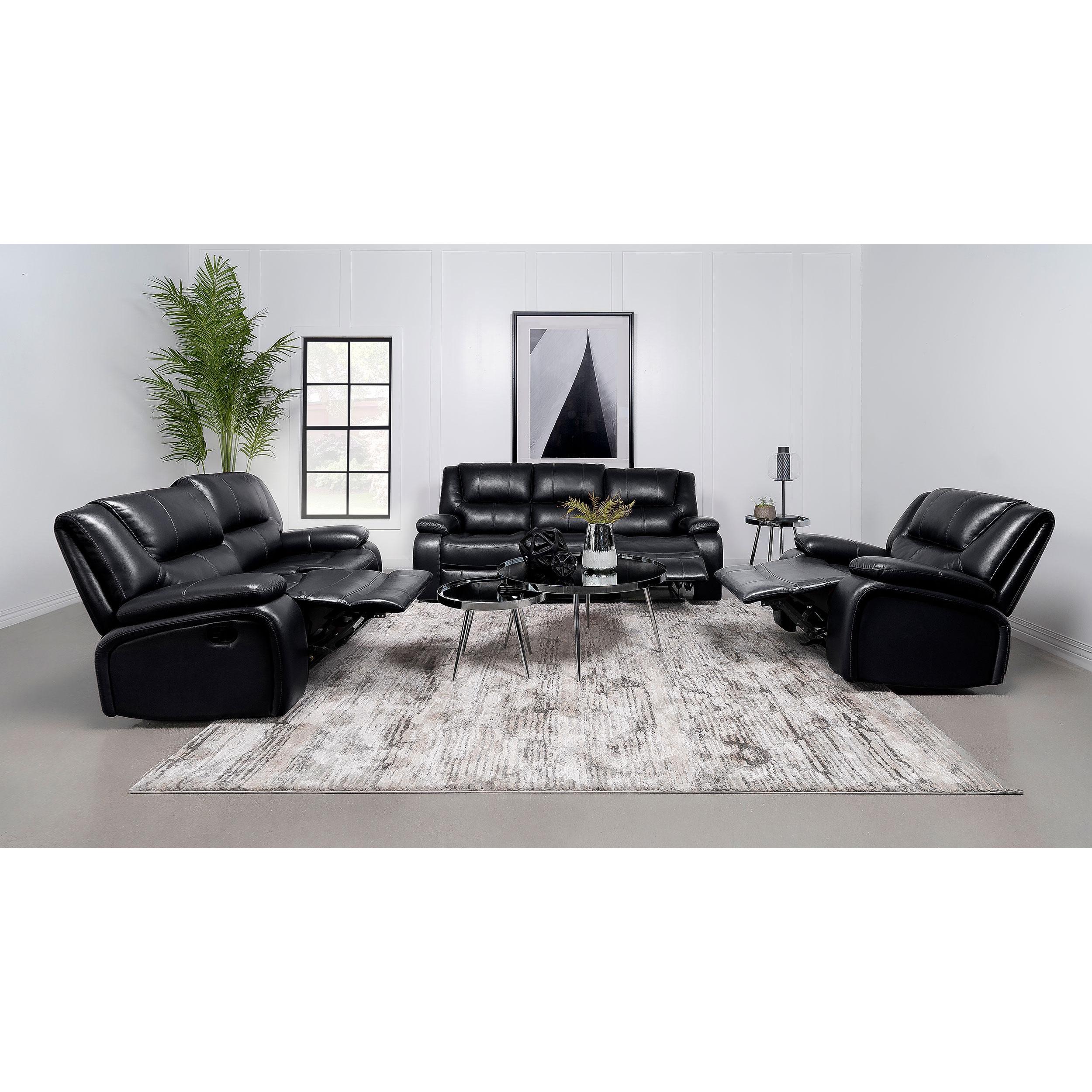 Coaster Furniture Camila 610244-S3 3 pc Reclining Living Room Set - Image 2