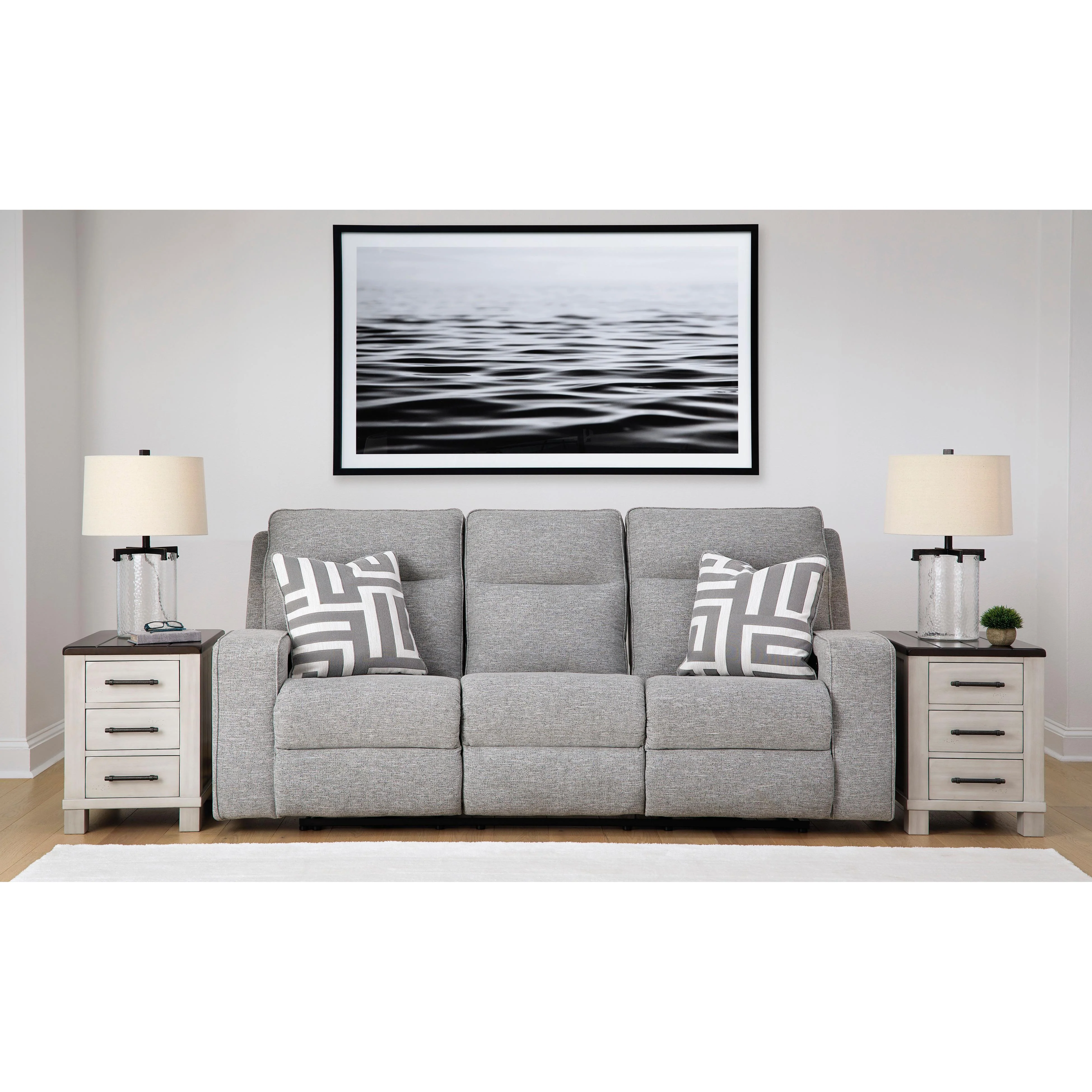 Signature Design by Ashley Biscoe 90503U1 2 pc Power Reclining Living Room Set - Image 2