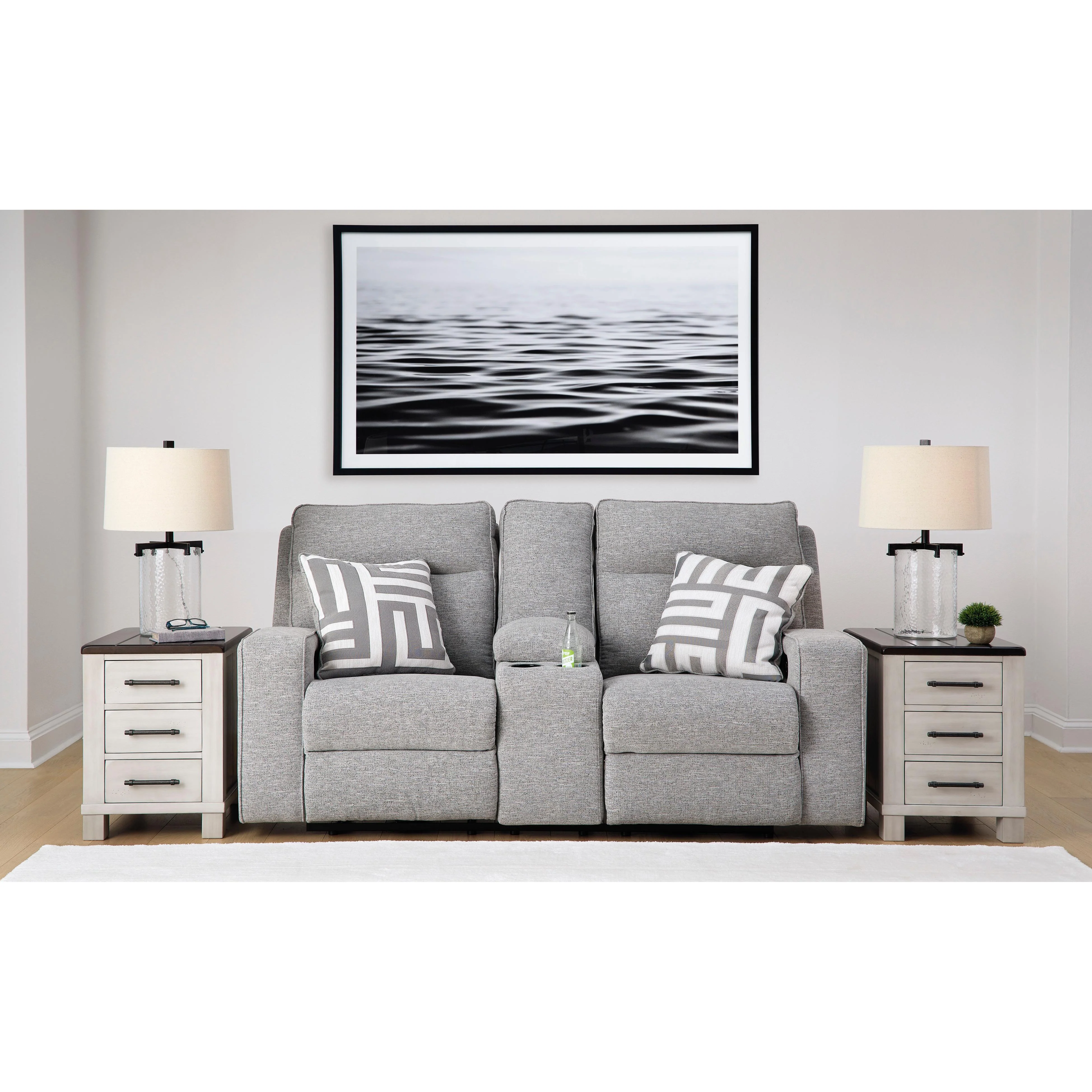 Signature Design by Ashley Biscoe 90503U1 2 pc Power Reclining Living Room Set - Image 3