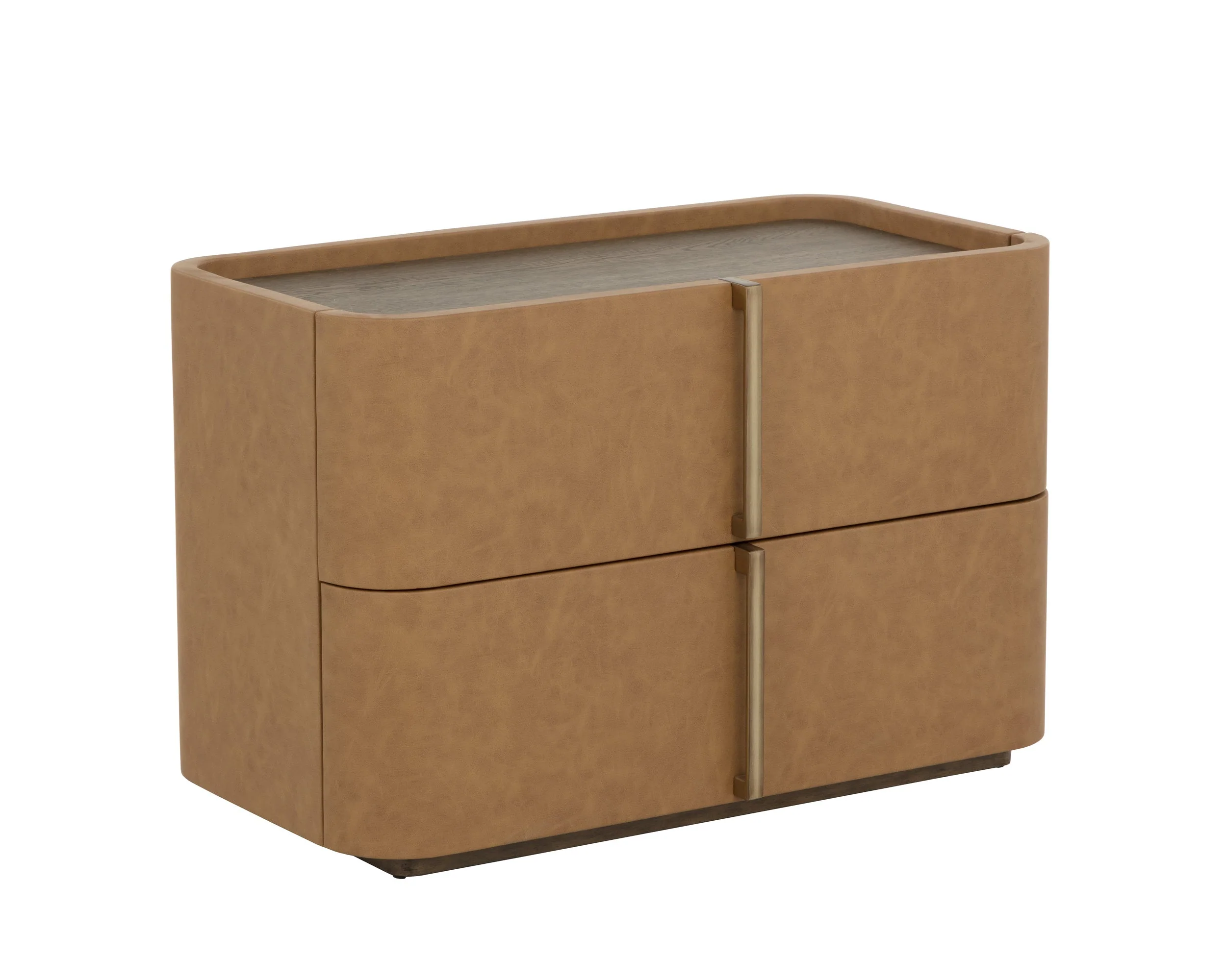 Jamille Nightstand - Large - Cognac - Image 2