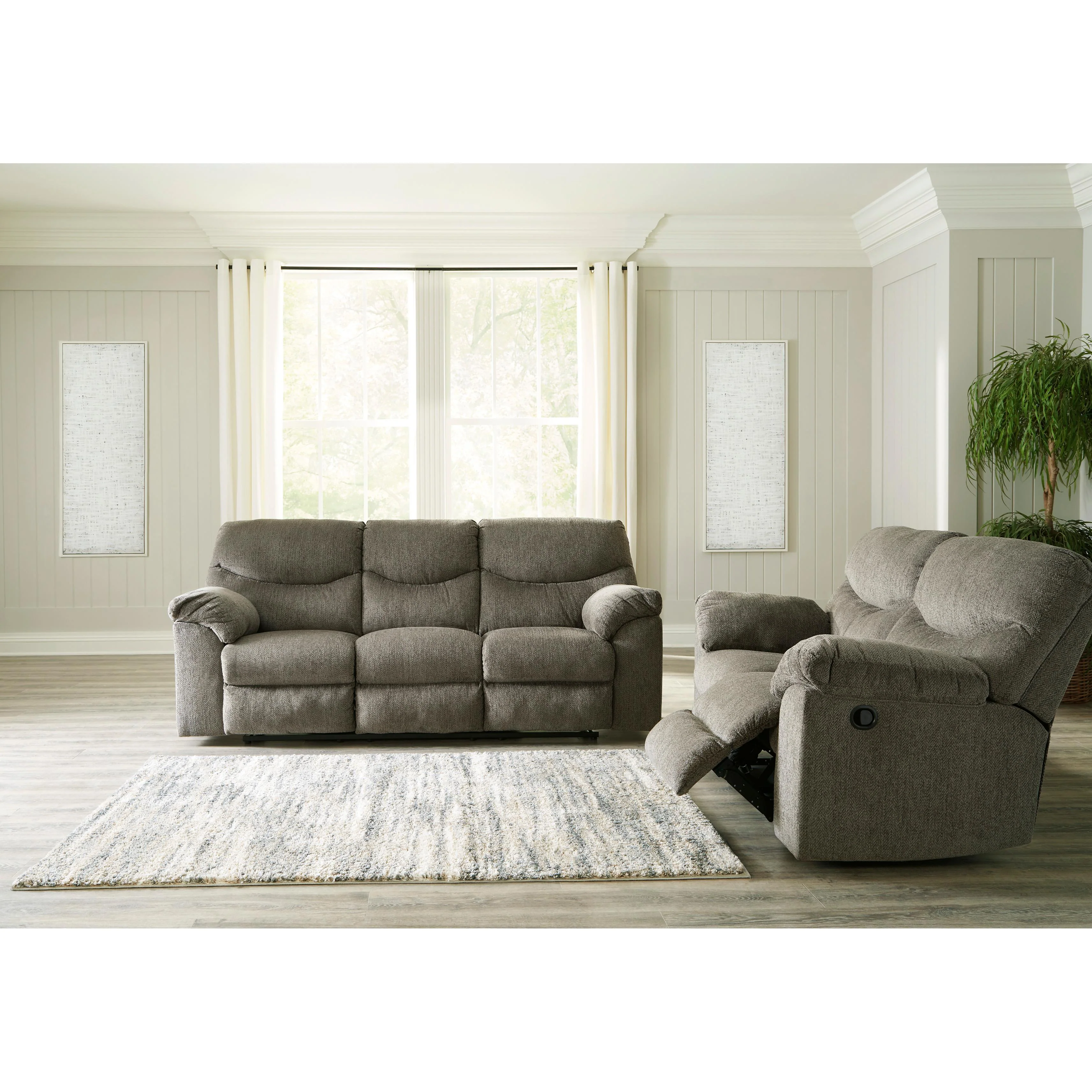 Signature Design by Ashley Alphons 28201U2 3 pc Reclining Living Room Set - Image 2