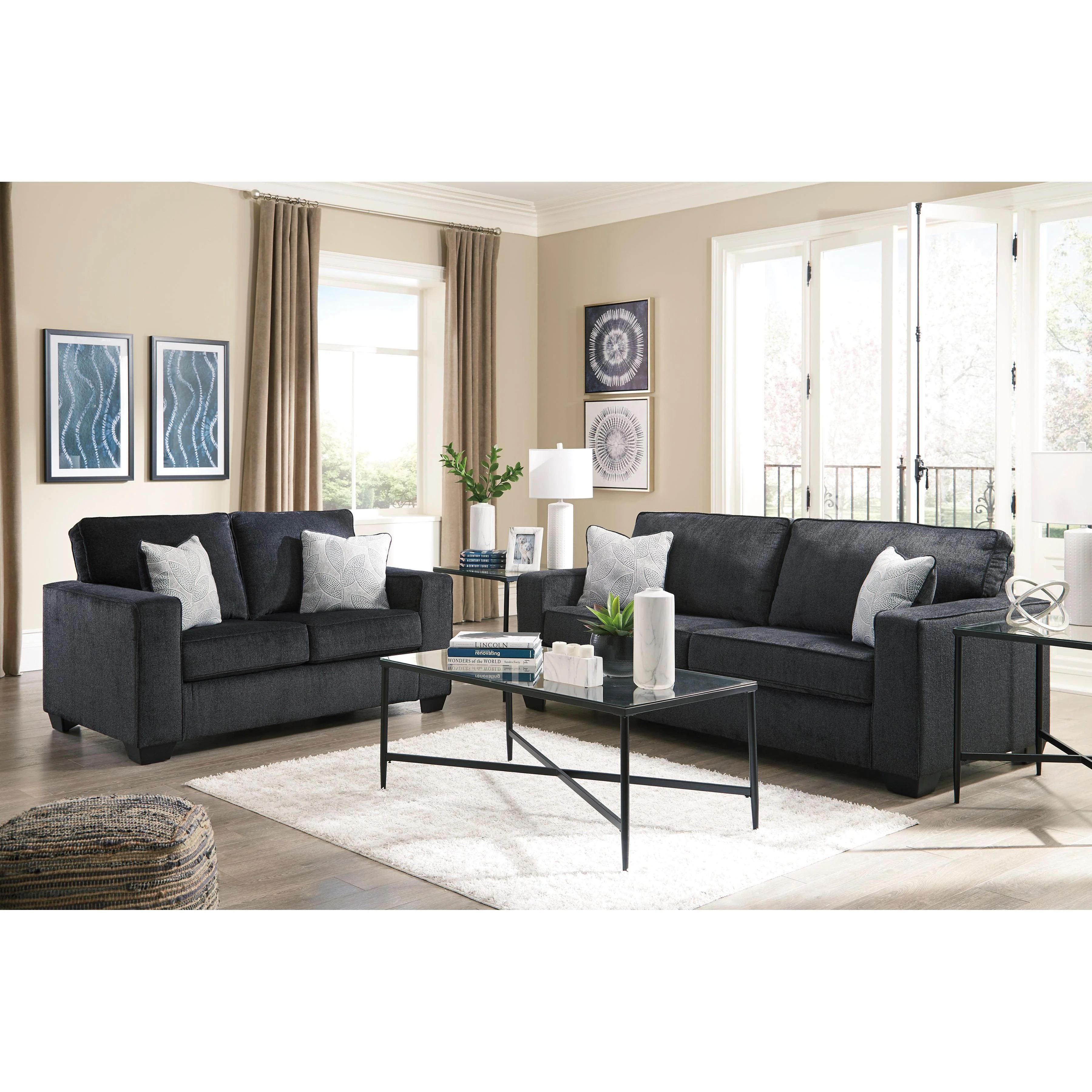 Signature Design by Ashley Altari 87213U10 3 pc Living Room Set - Image 2