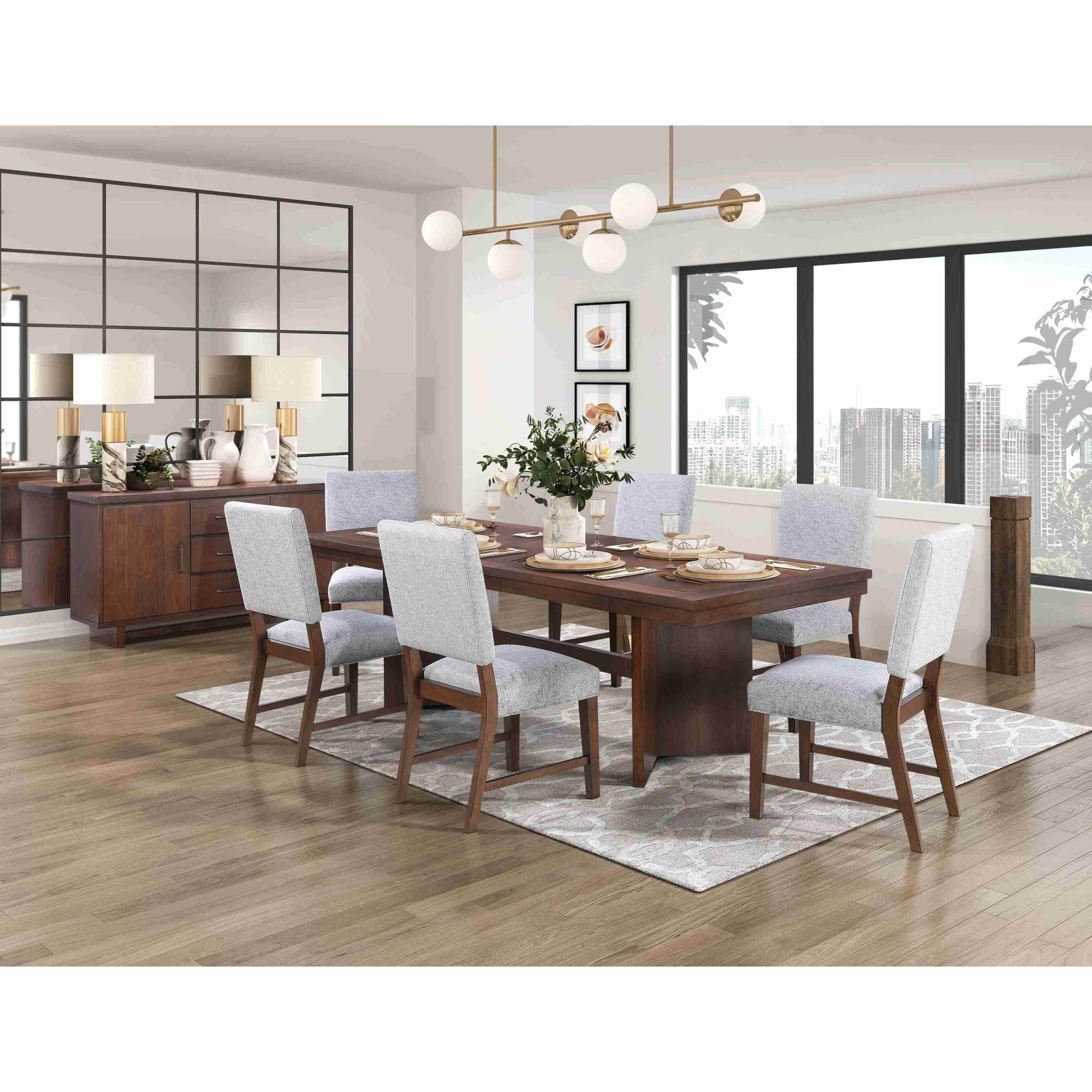 Homelegance 5414 7 pc Dining Set - Image 1