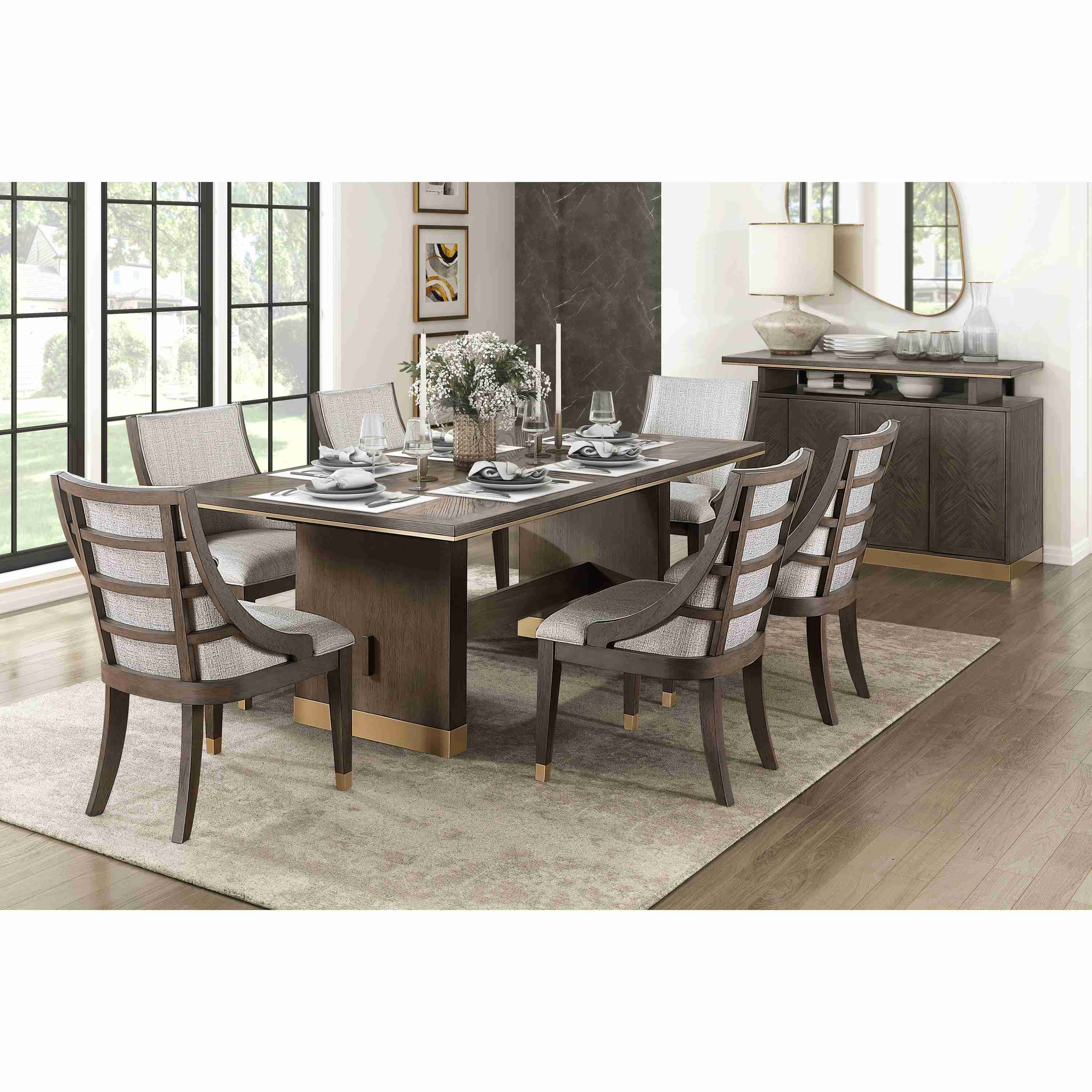 Homelegance 5933 7 pc Dining Set - Image 1