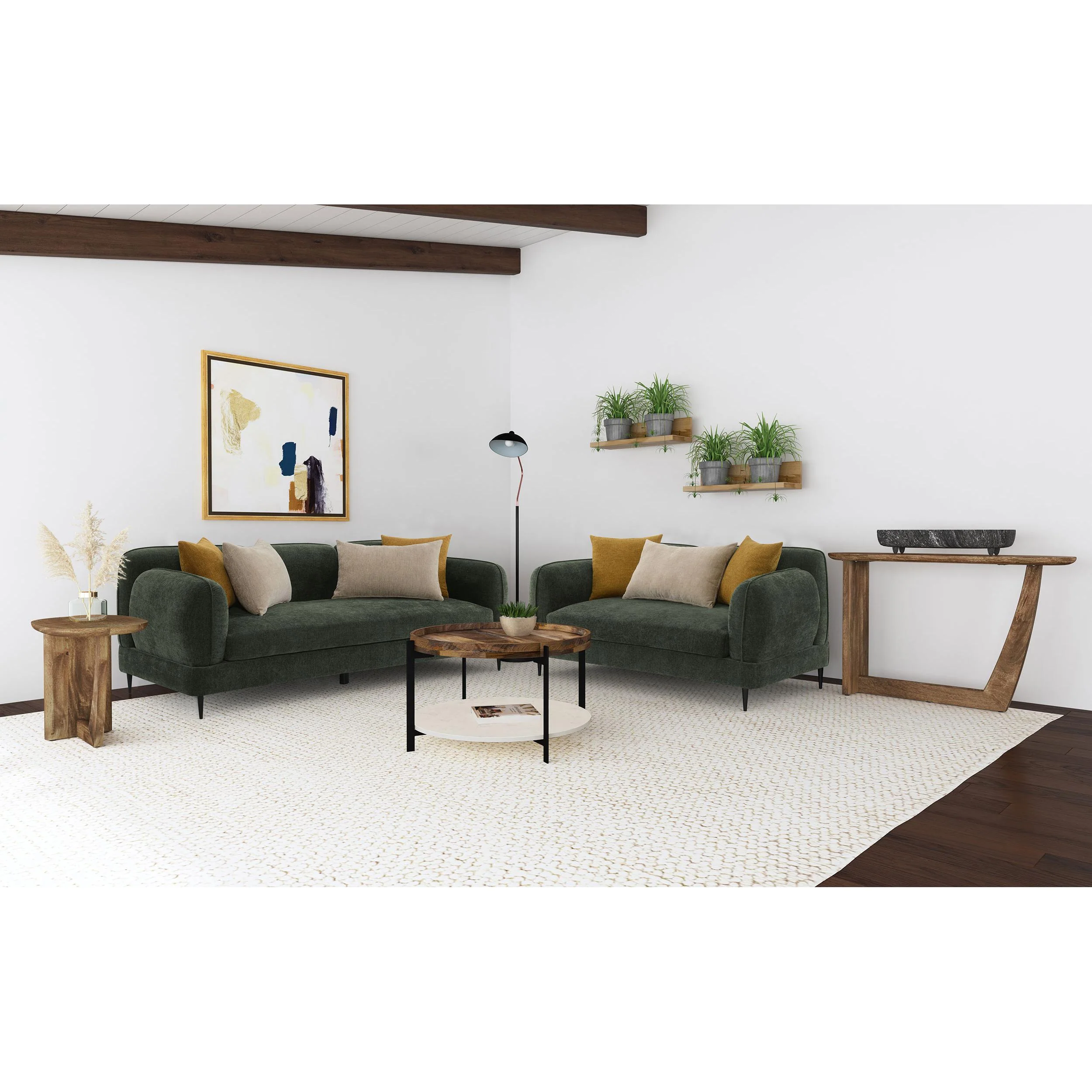Coaster Furniture Jade 509131-S2 2 pc Living Room Set - Image 1