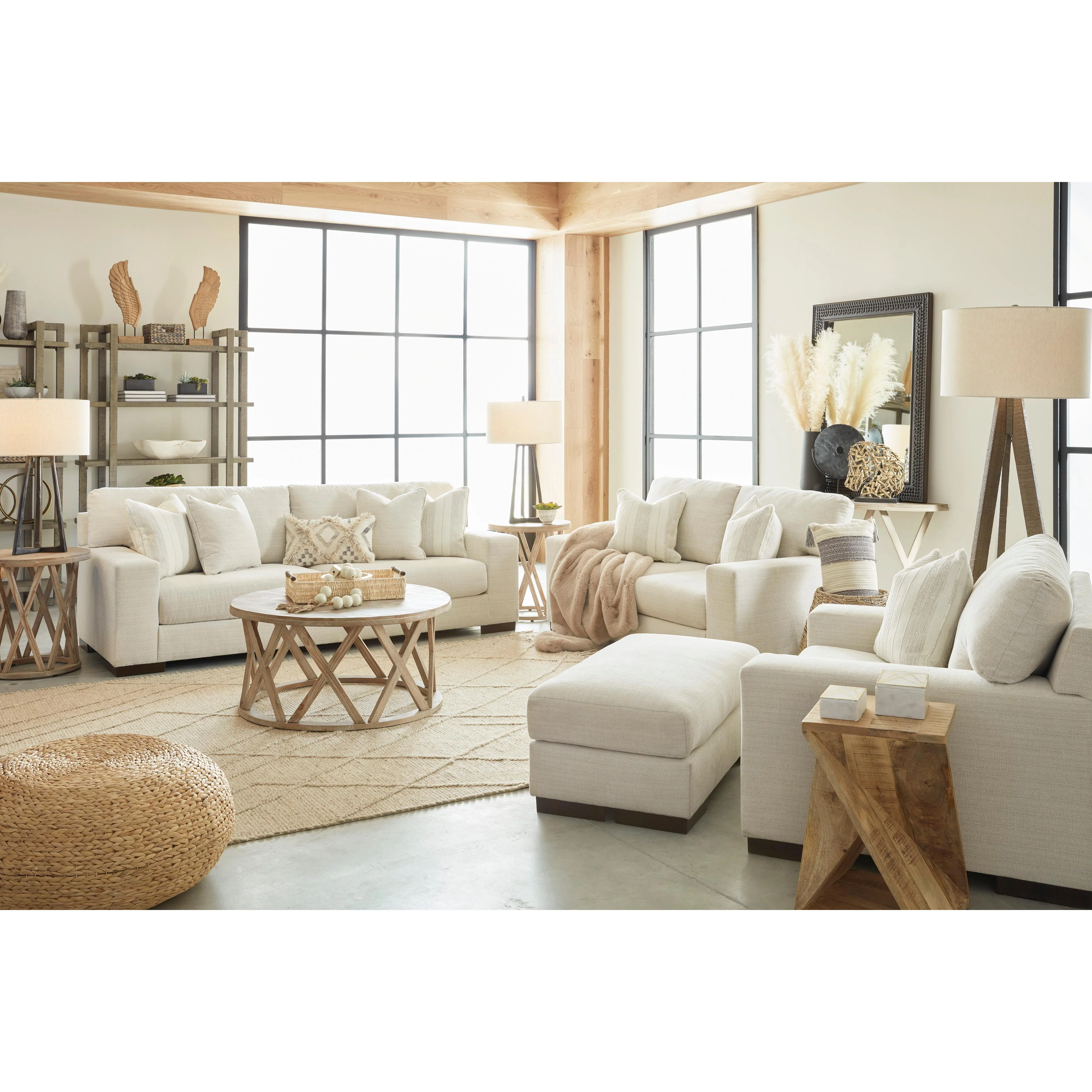 Signature Design by Ashley Maggie 52003U4 4 pc Living Room Set - Image 1