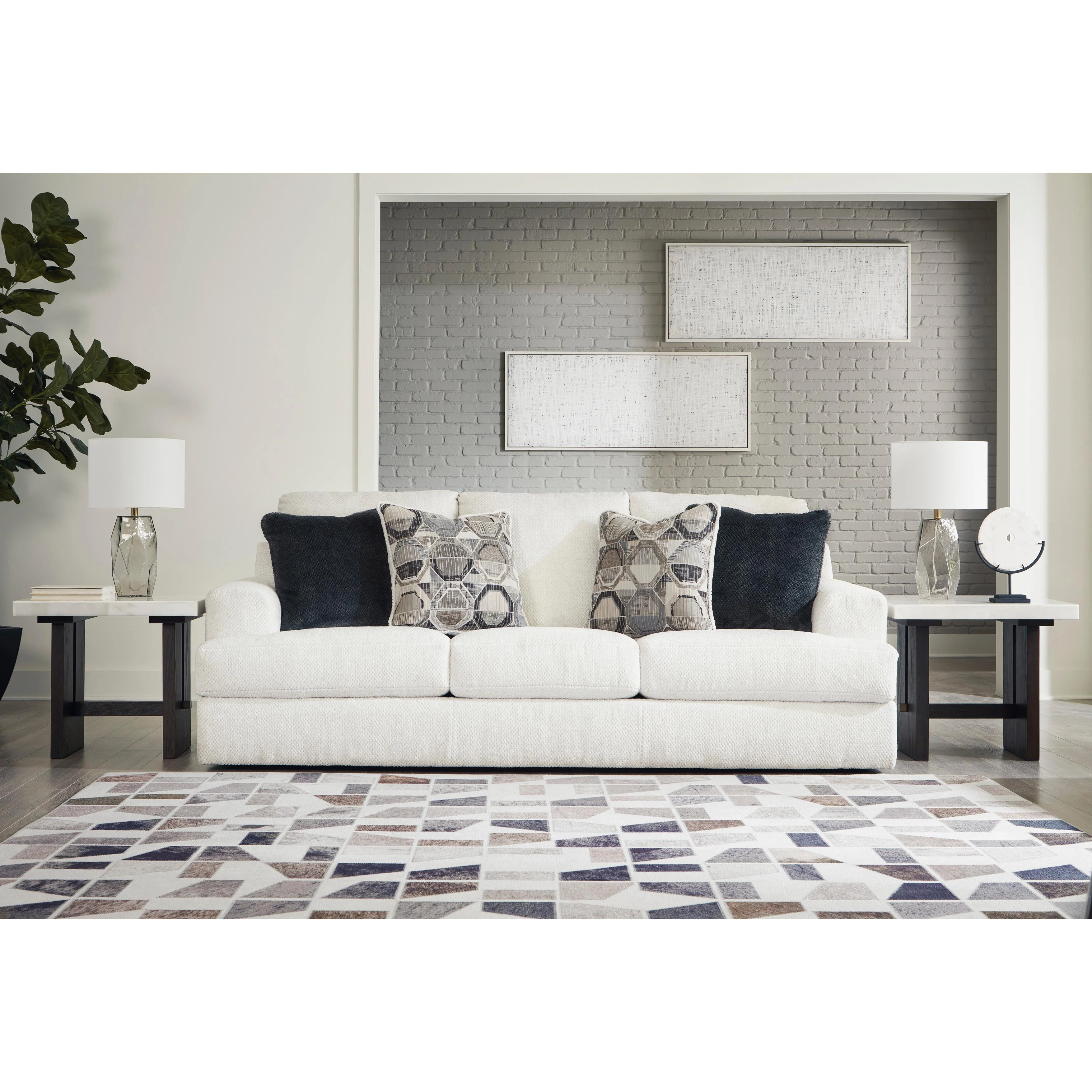 Signature Design by Ashley Karinne 31403U4 4 pc Living Room Set - Image 3