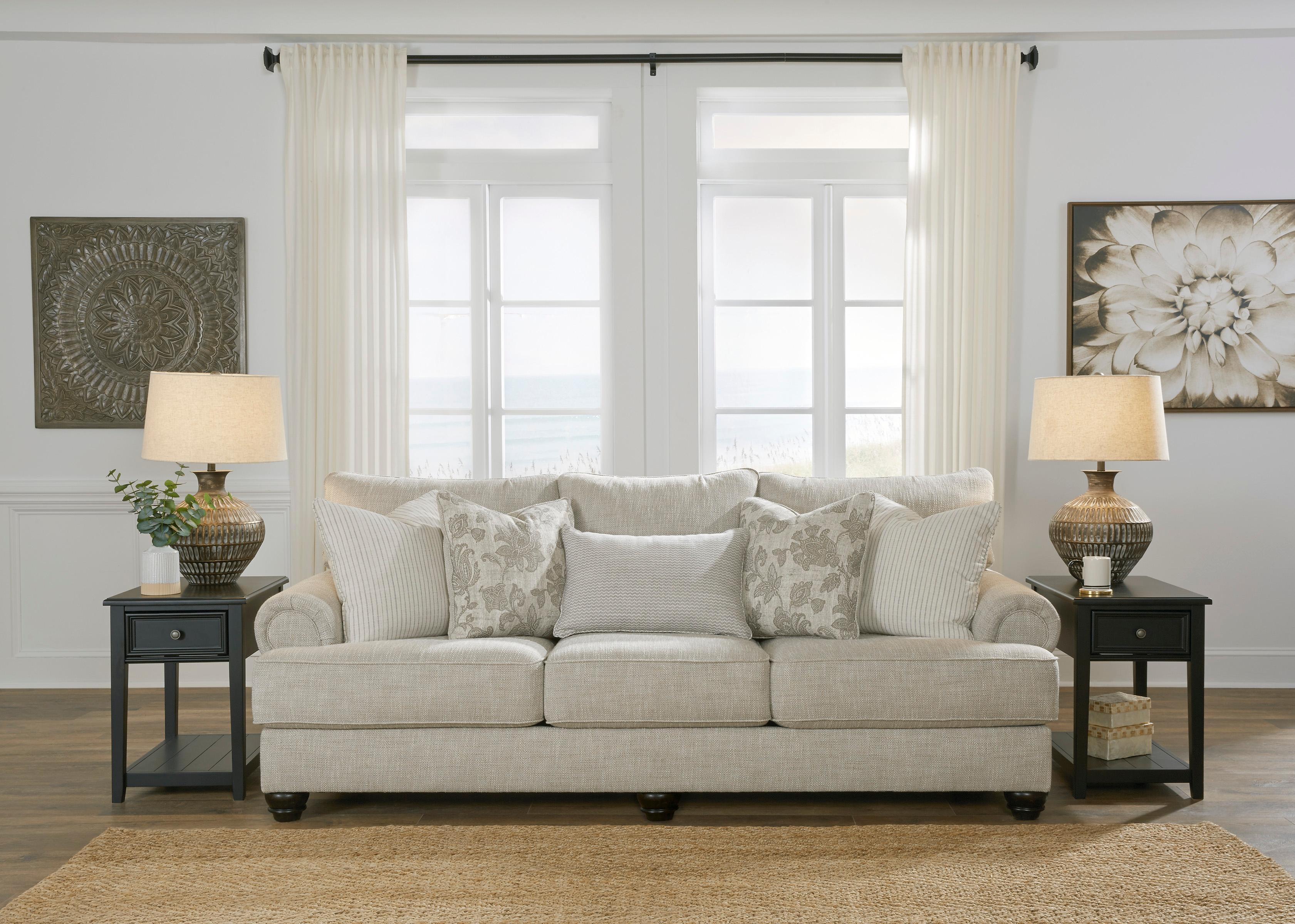 Benchcraft Asanti 13201U1 3 pc Sofa, Loveseat and Ottoman Set - Image 3