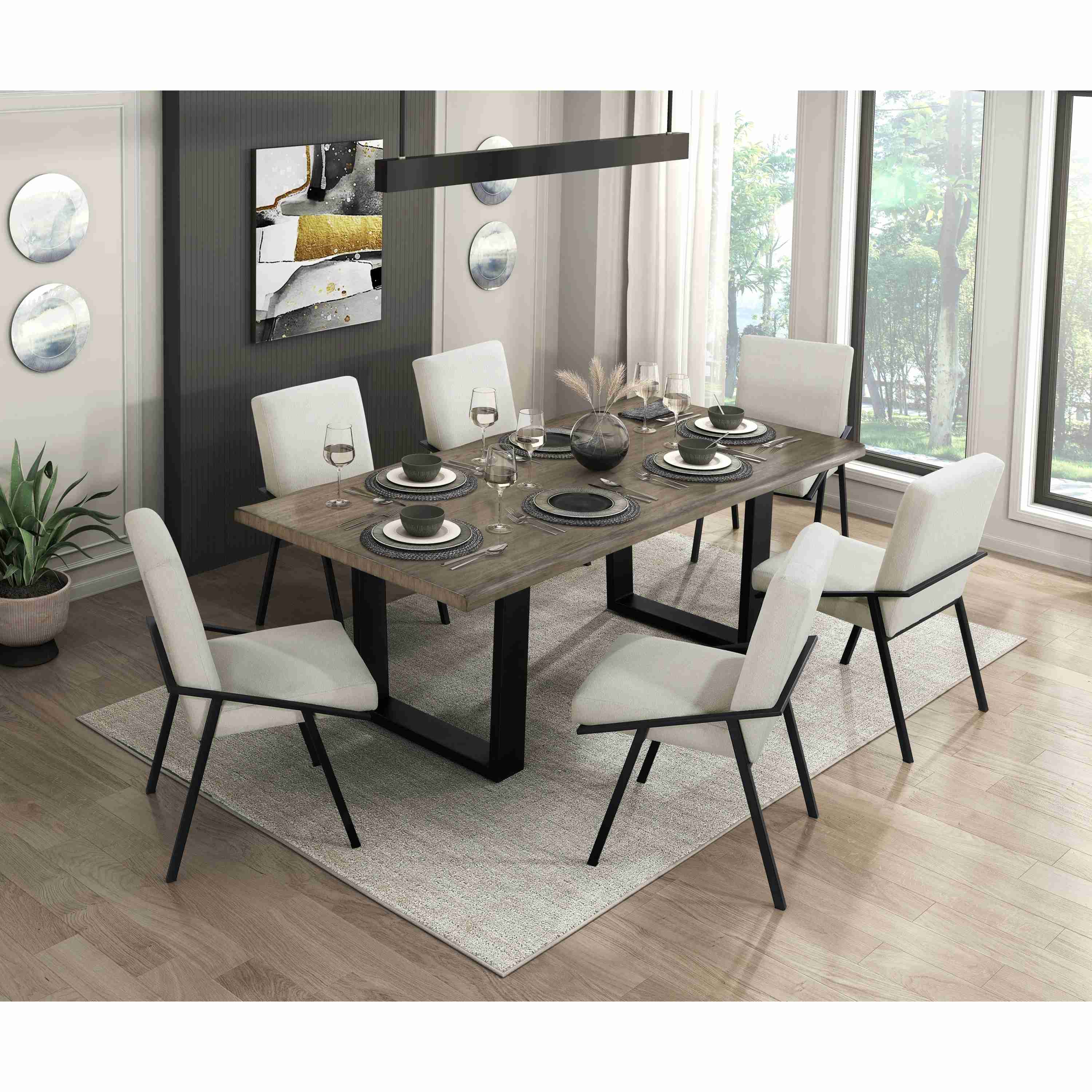 Homelegance Rochelle 5939 7 pc Dining Set - Image 1