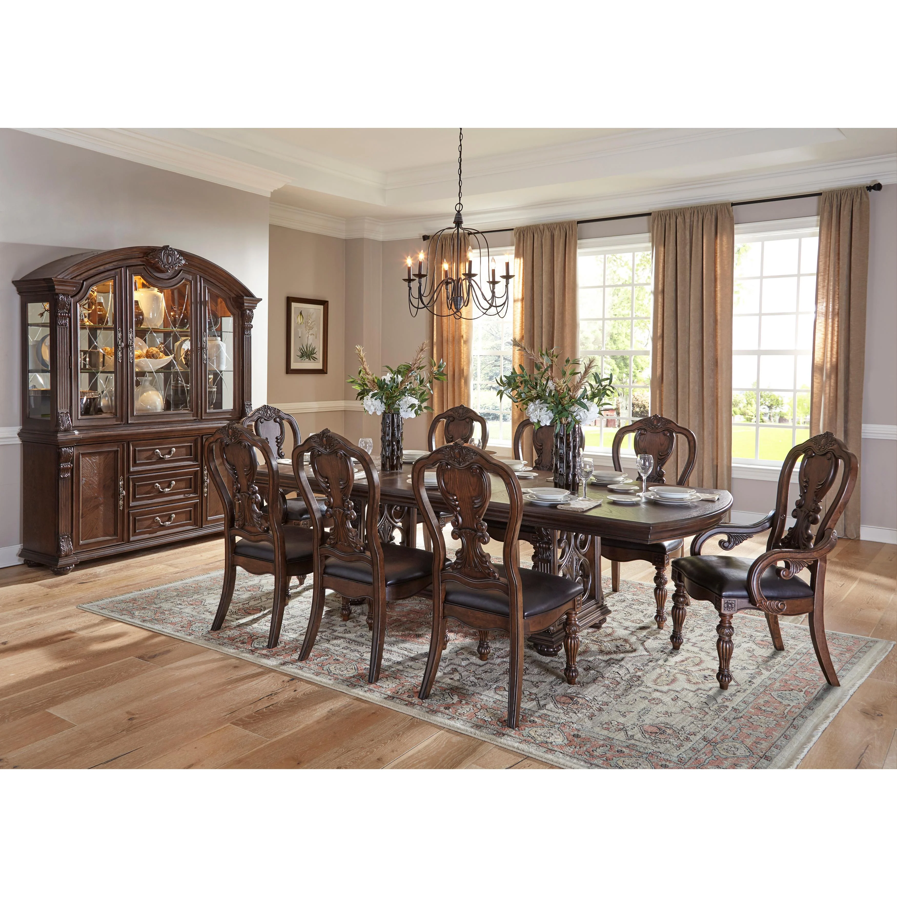 Homelegance Bergen 5829 7 pc Dining Set - Image 1