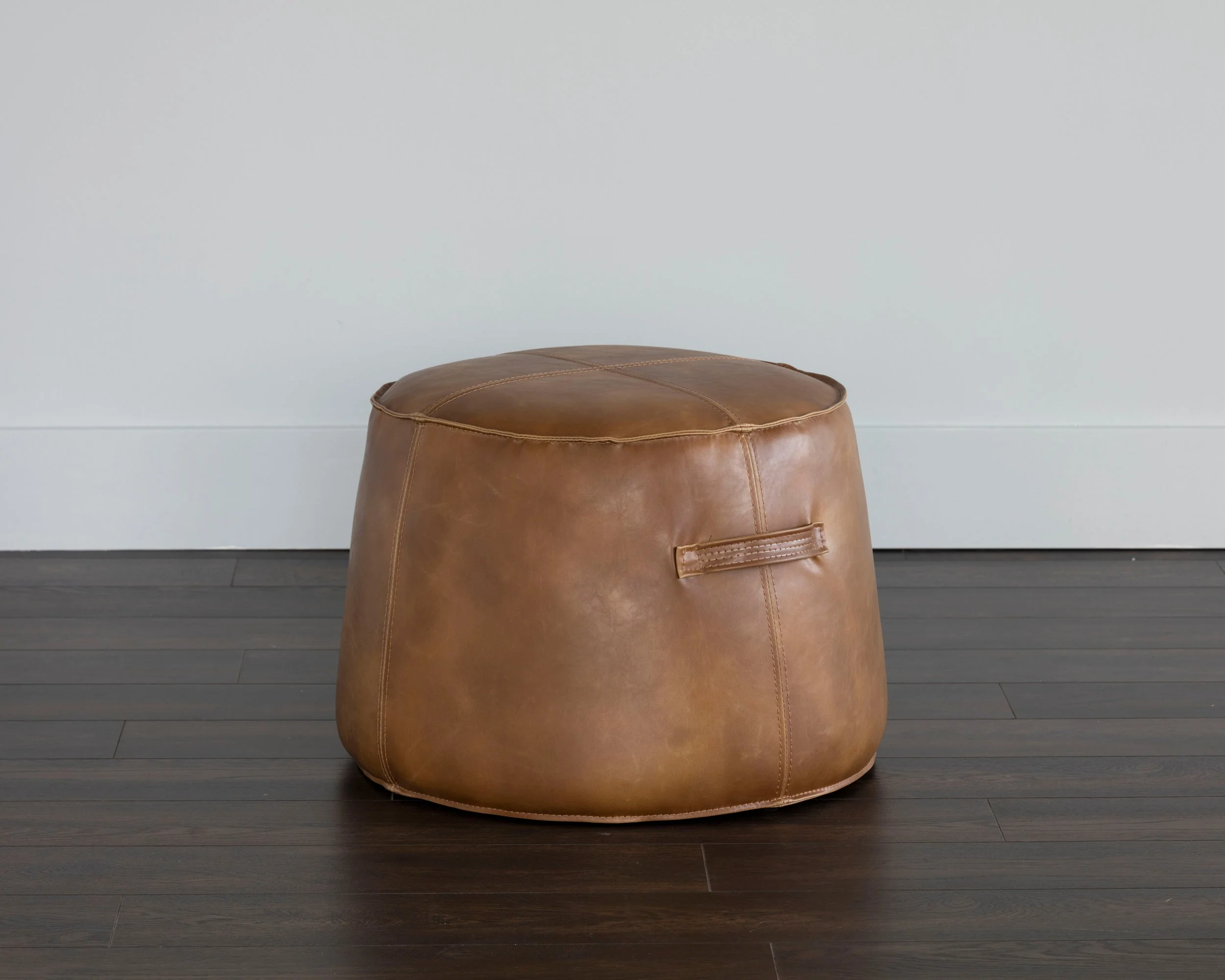 Mitchell Ottoman - Tobacco Tan - Image 3