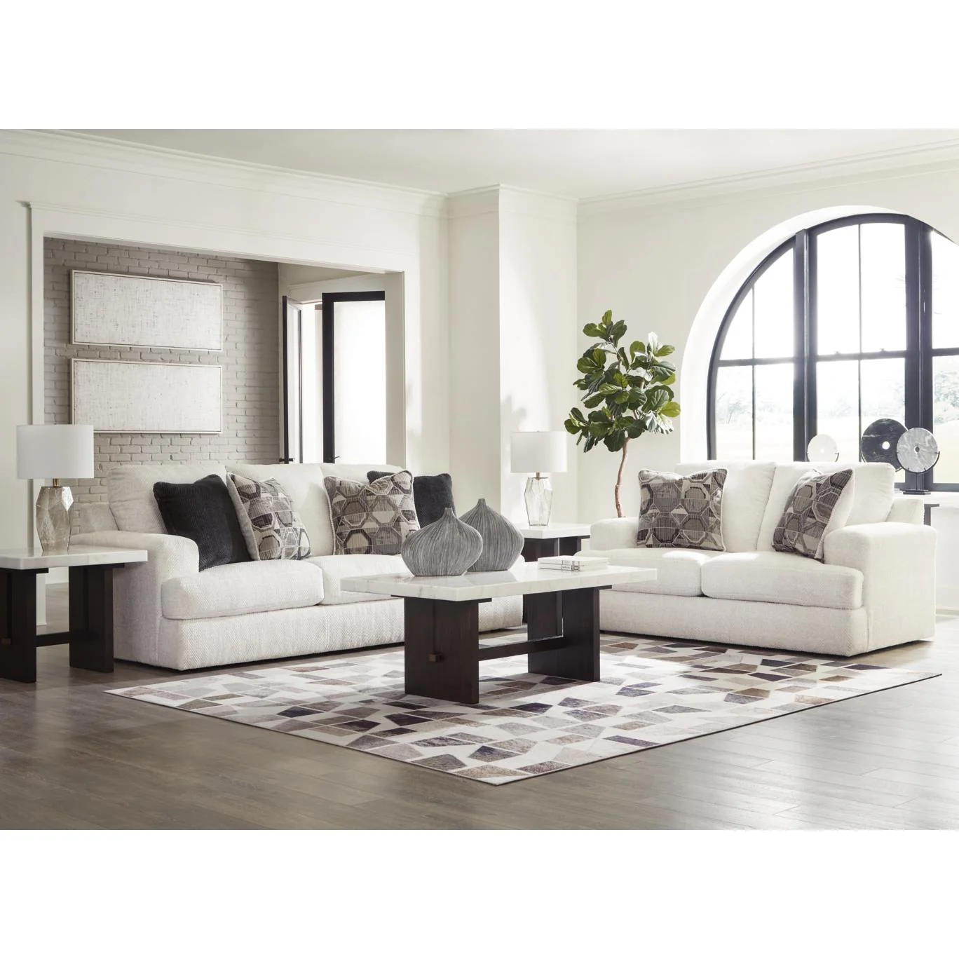 Signature Design by Ashley Karinne 31403U1 2 pc Living Room Set - Image 3