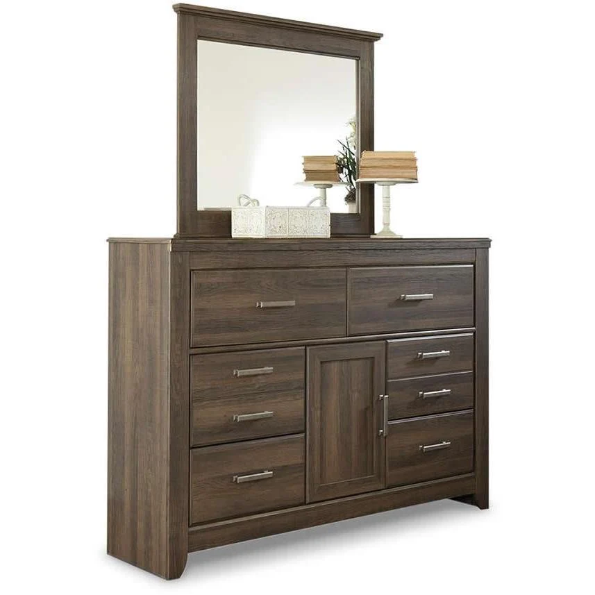 Signature Design by Ashley Juararo B251B26 8 pc Queen Poster Bedroom Set - Image 3