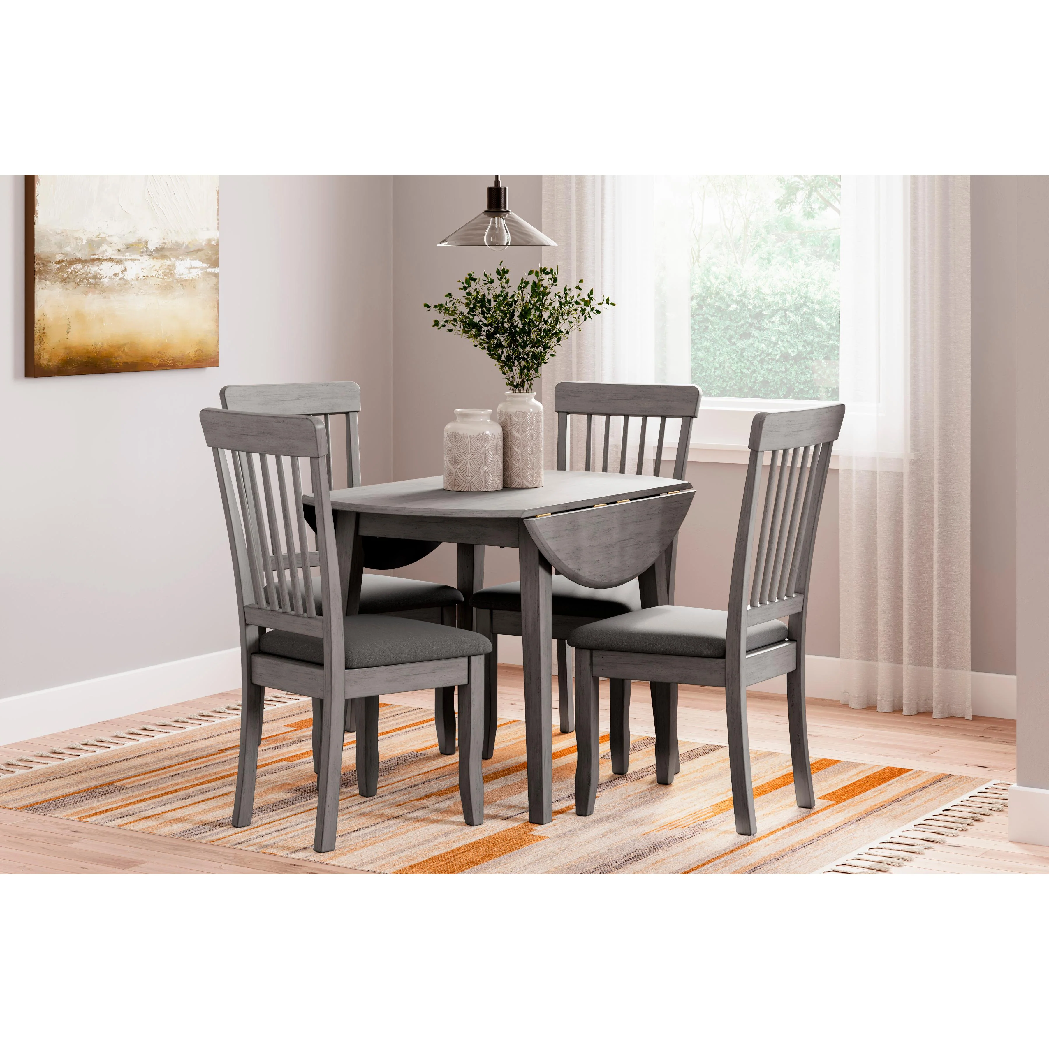 Signature Design by Ashley Shullden D194D1 5 pc Dining Set - Image 2