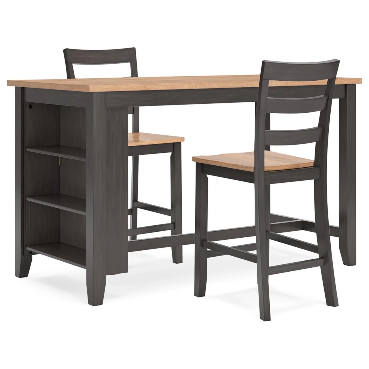 Signature Design by Ashley Gesthaven D396D3 5 pc Counter Height Dining Set - Image 1