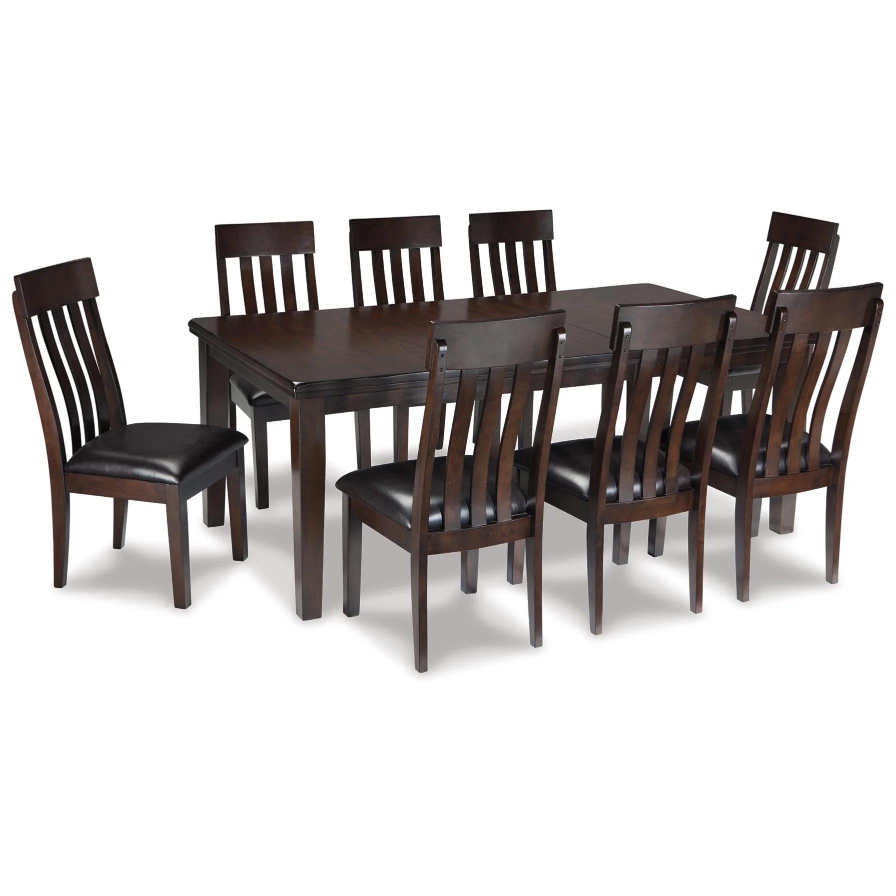 Signature Design by Ashley Haddigan D596D4 9 pc Dining Set