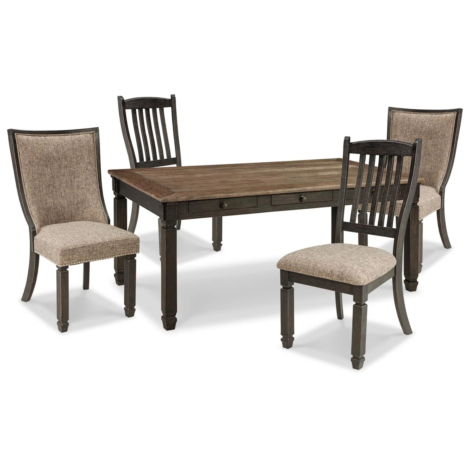 Signature Design by Ashley Tyler Creek D736D12 5 pc Dining Set - Image 1