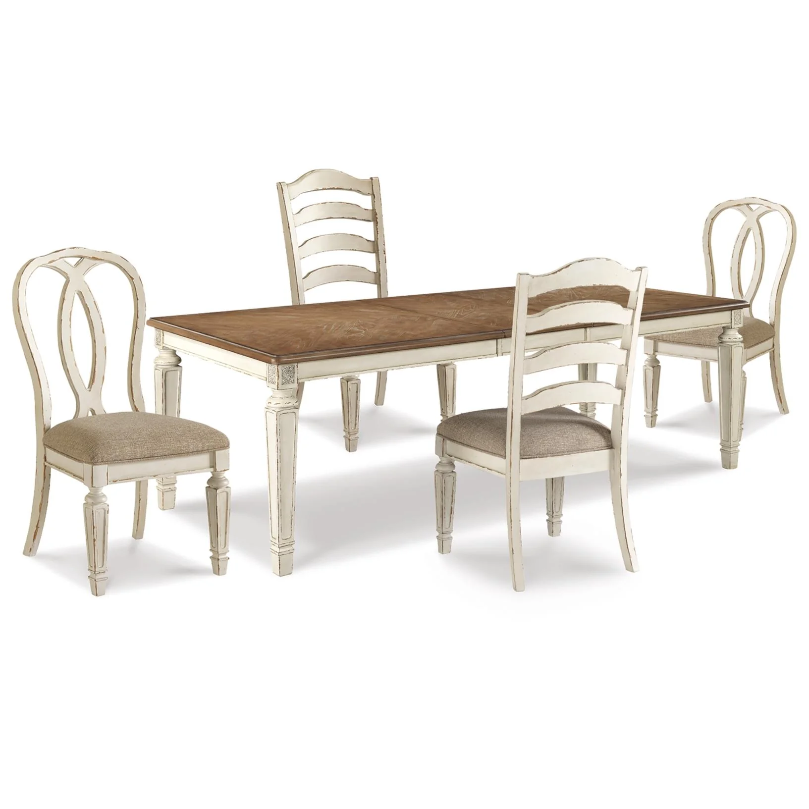 Signature Design by Ashley Realyn D743D17 5 pc Dining Set - Image 1