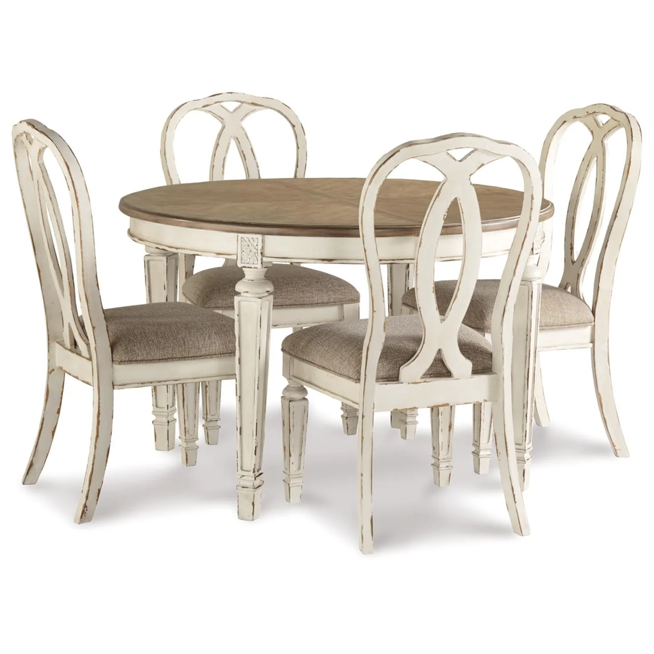 Signature Design by Ashley Realyn D743D2 5 pc Dining Set - Image 1