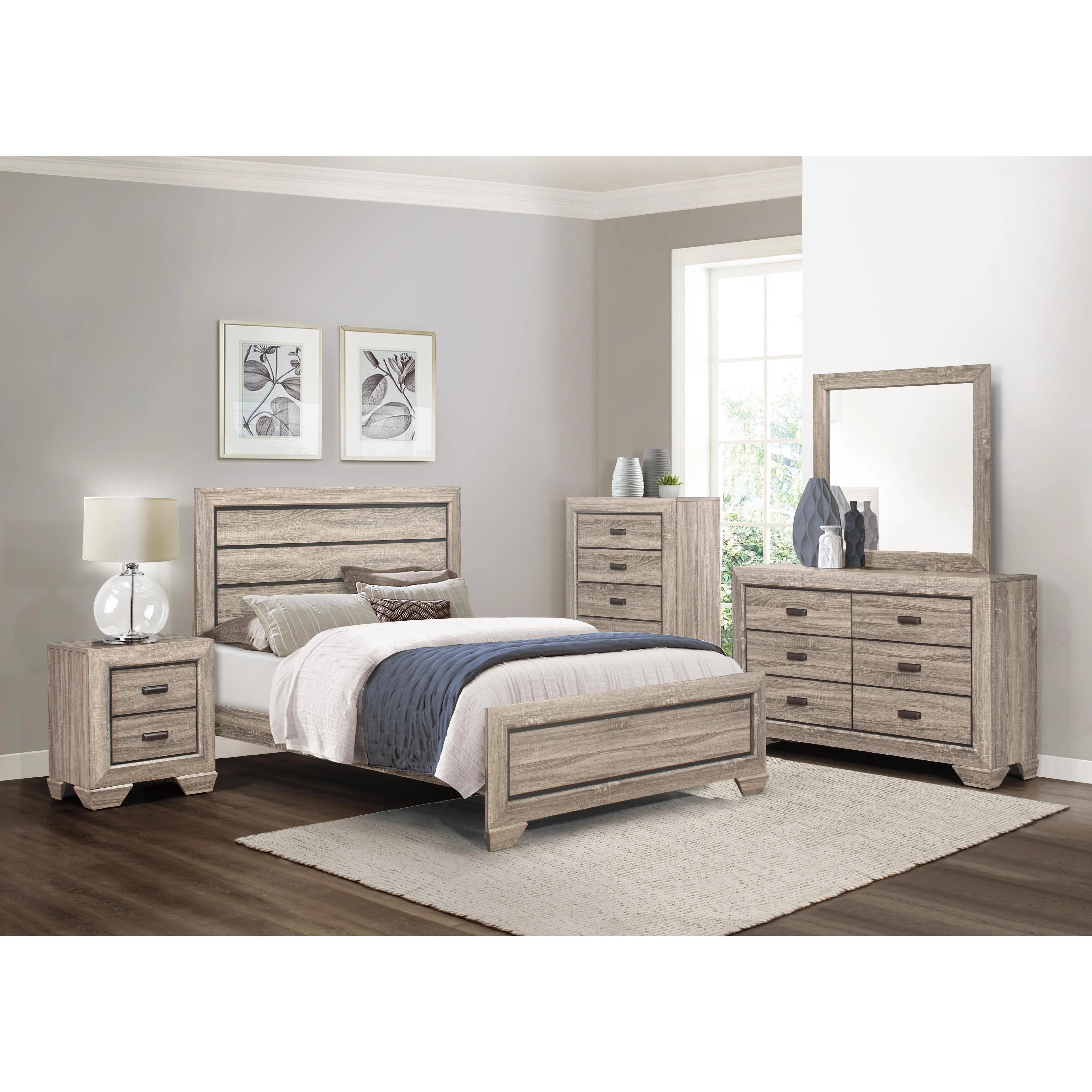 Homelegance Beechnut 1904K-1EK* Eastern King Bed - Image 3