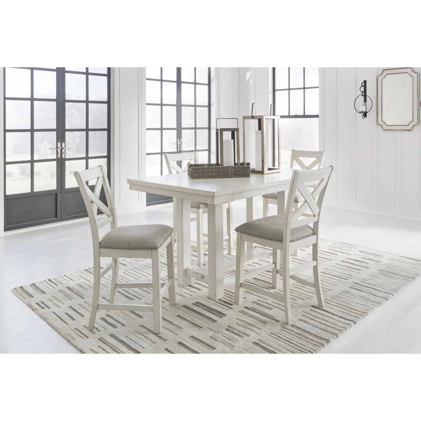 Signature Design by Ashley Robbinsdale D642D1 5 pc Counter Height Dining Set - Image 1