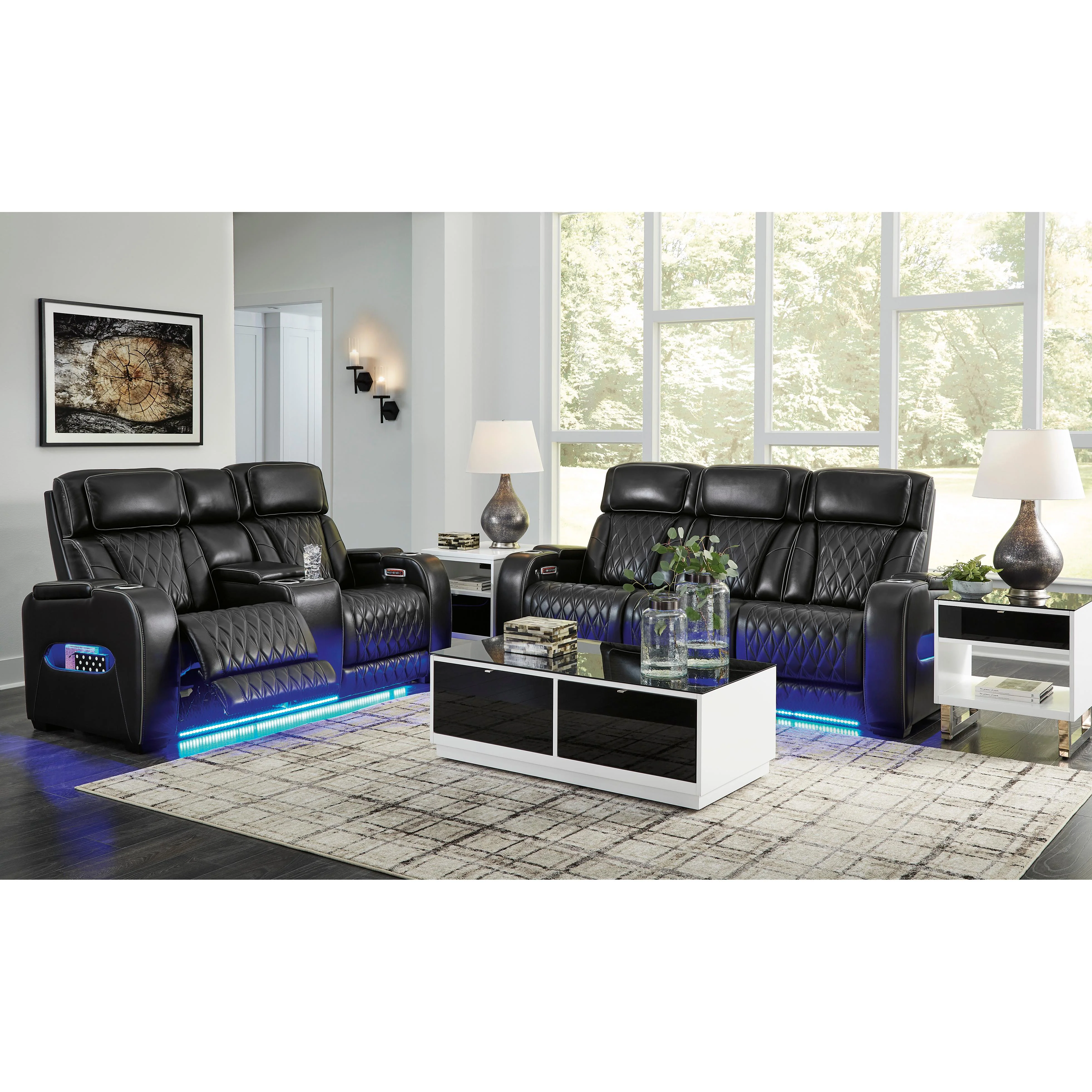 Signature Design by Ashley Boyington U27106U1 2 pc Power Reclining Living Room Set - Image 2