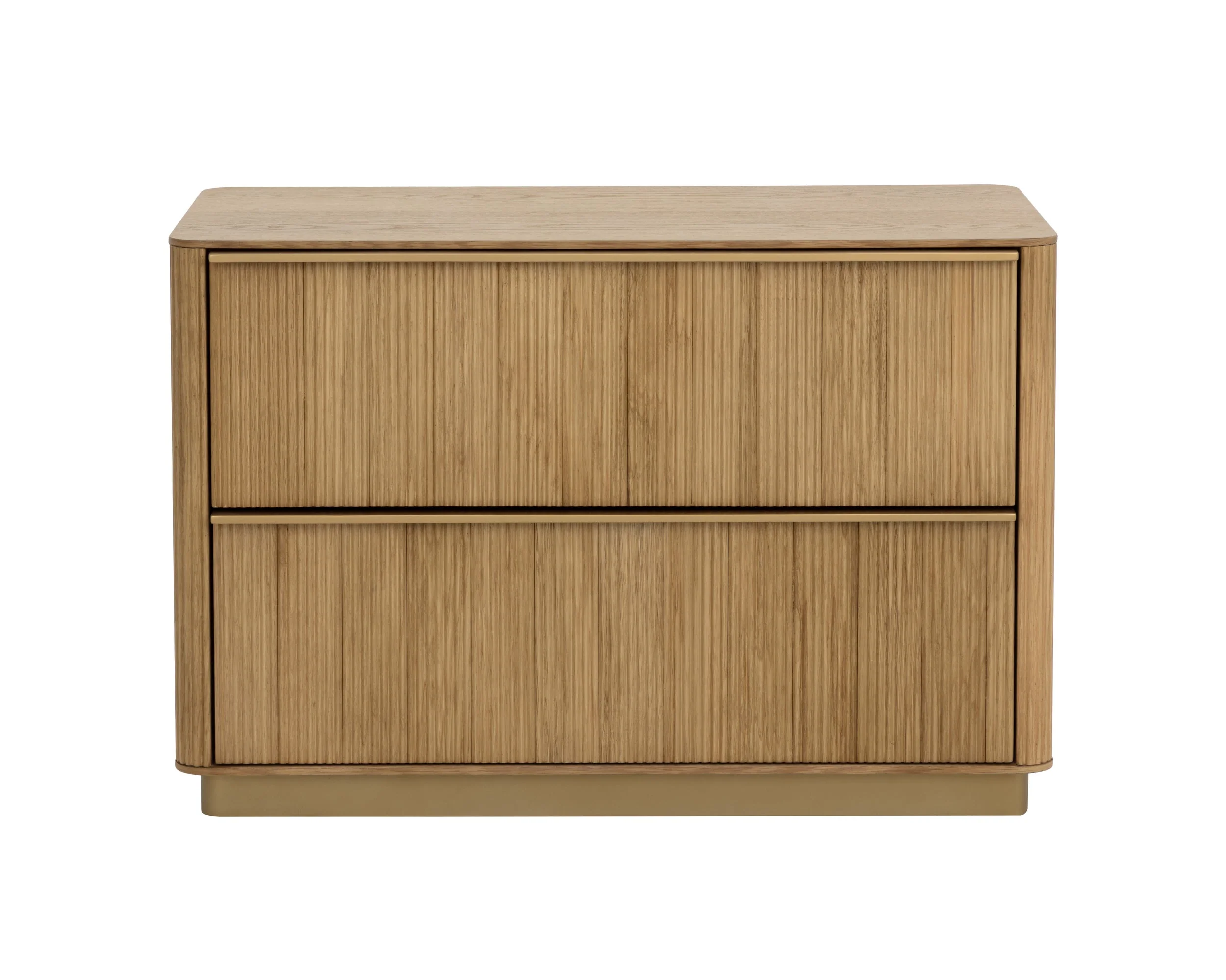 Kalla Nightstand - Large - Rustic Oak - Image 3