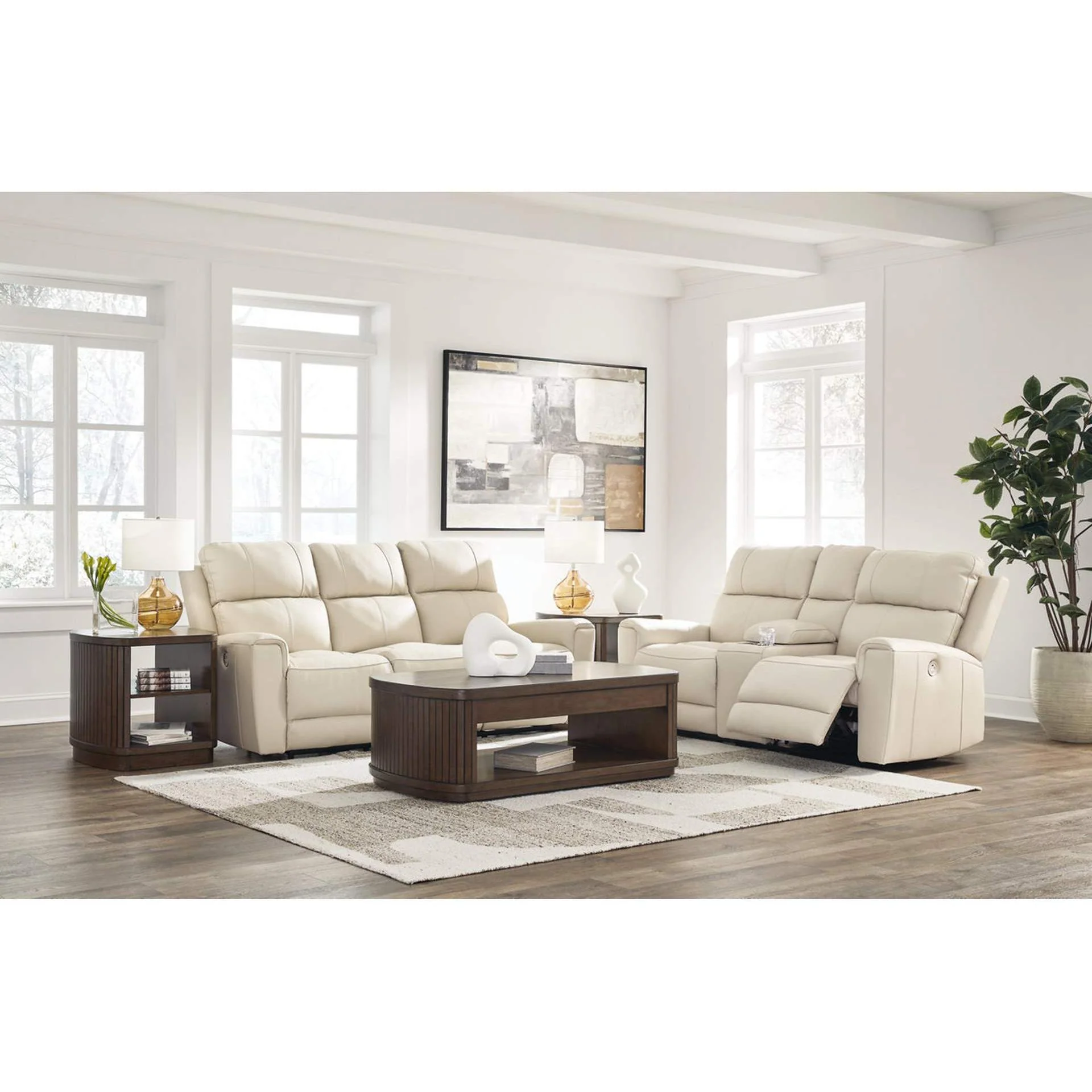 Signature Design by Ashley Dahlmoore U13200U1 2 pc Power Reclining Living Room Set - Image 1