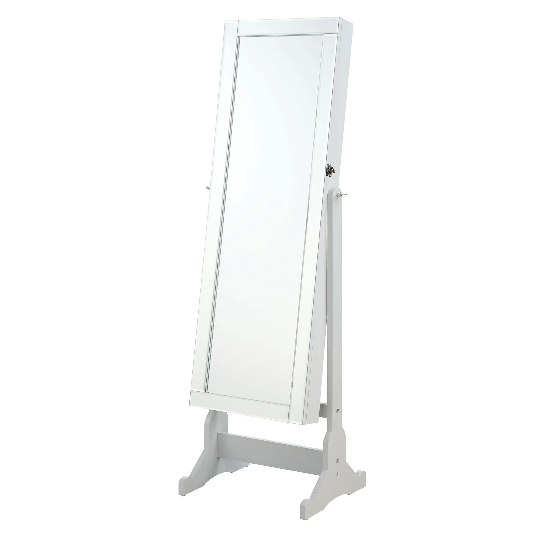 Coaster Furniture Yvonne 901866 Cheval Mirror with Jewelry Storage – Dove Grey