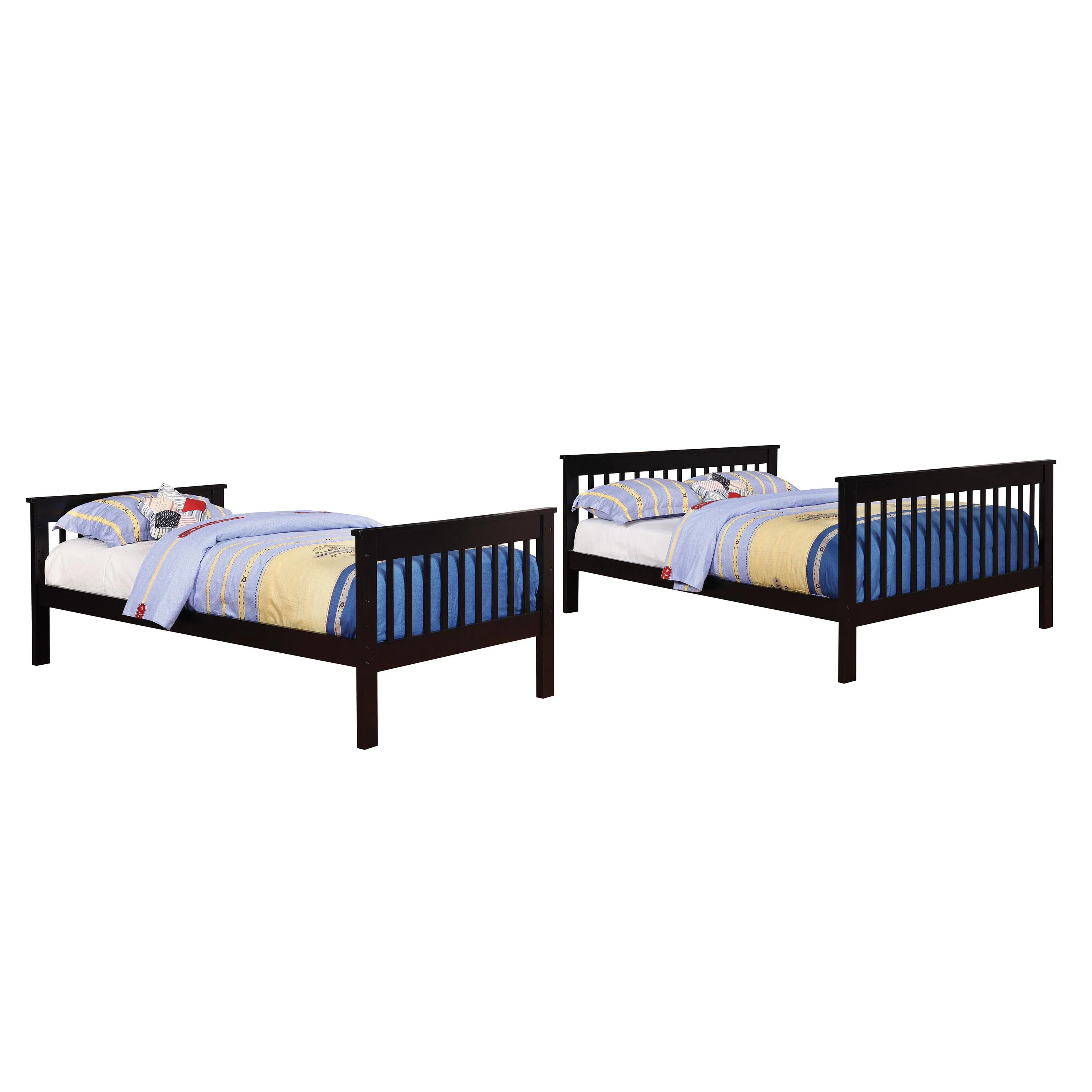 Coaster Furniture Chapman 460259 Wood Twin Over Full Bunk Bed - Black - Image 2