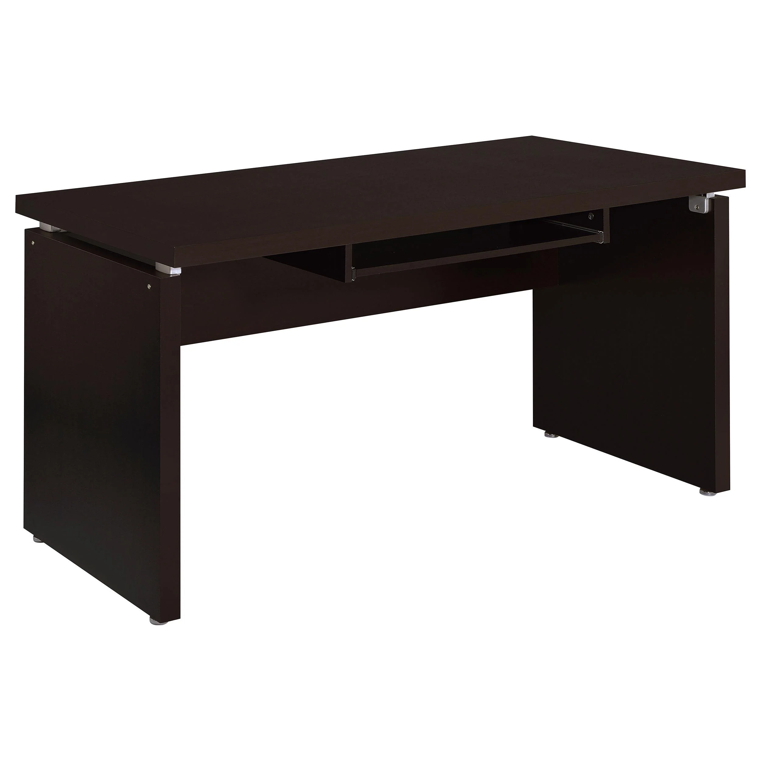 Coaster Furniture Skylar 800891 55-inch Computer Desk with Keyboard Drawer - Cappuccino - Image 1