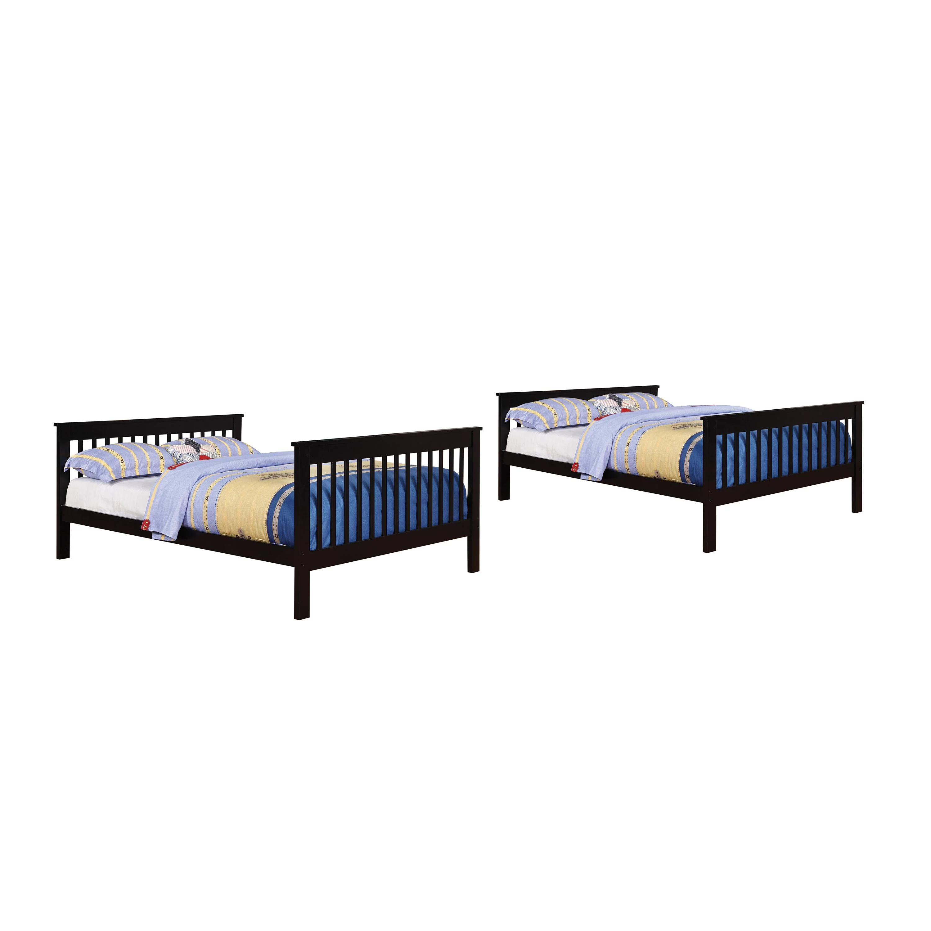 Coaster Furniture Chapman 460359 Wood Full Over Full Bunk Bed - Black - Image 2