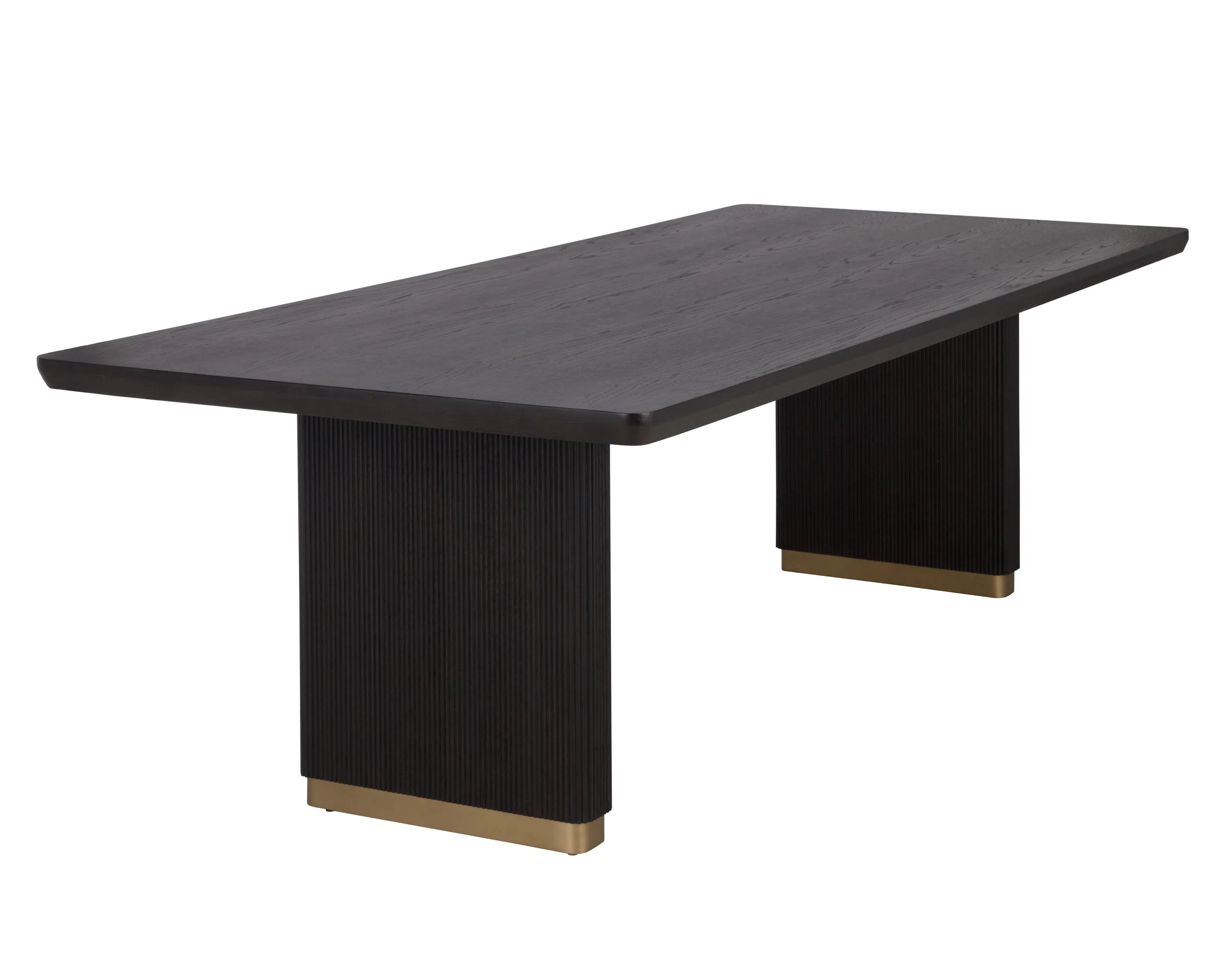 Kalla Dining Table – Rectangular – Charcoal – 96″