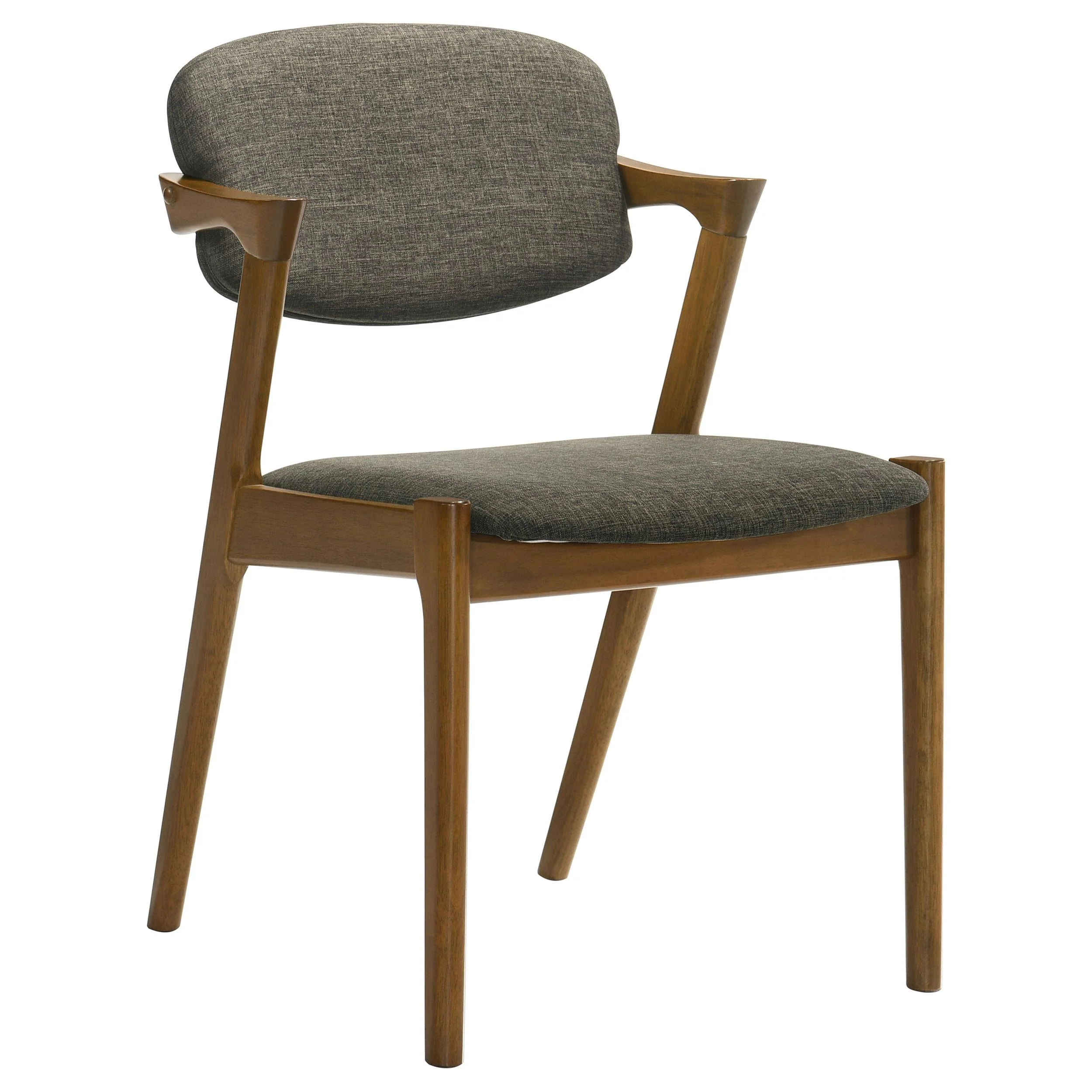 Coaster Furniture Malone 105352 Padded Wood Dining Arm Chair - Dark Walnut (Set of 2) - Image 1