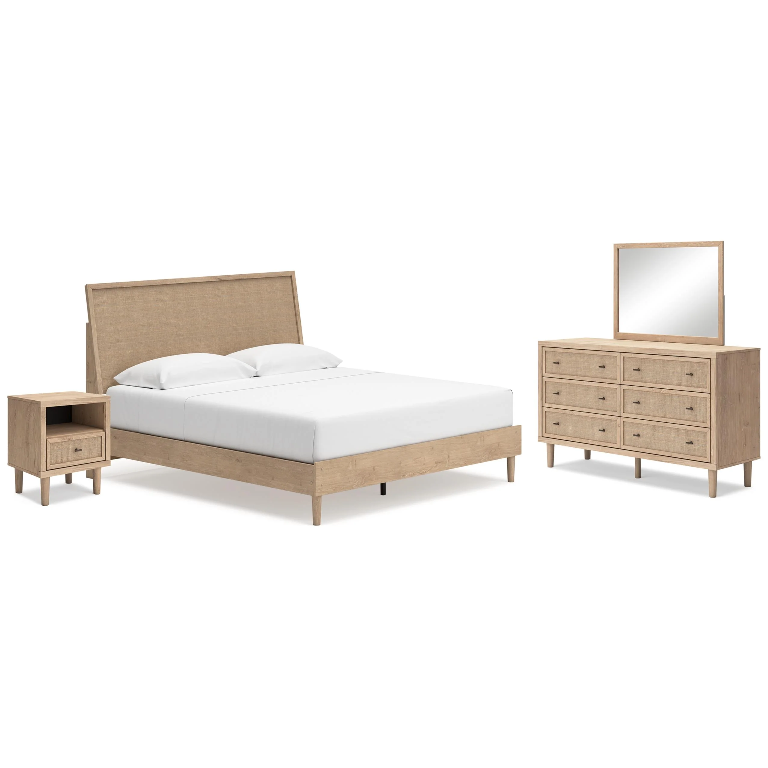 Signature Design by Ashley Cielden B1199B17 6 pc King Panel Bedroom Set - Image 1