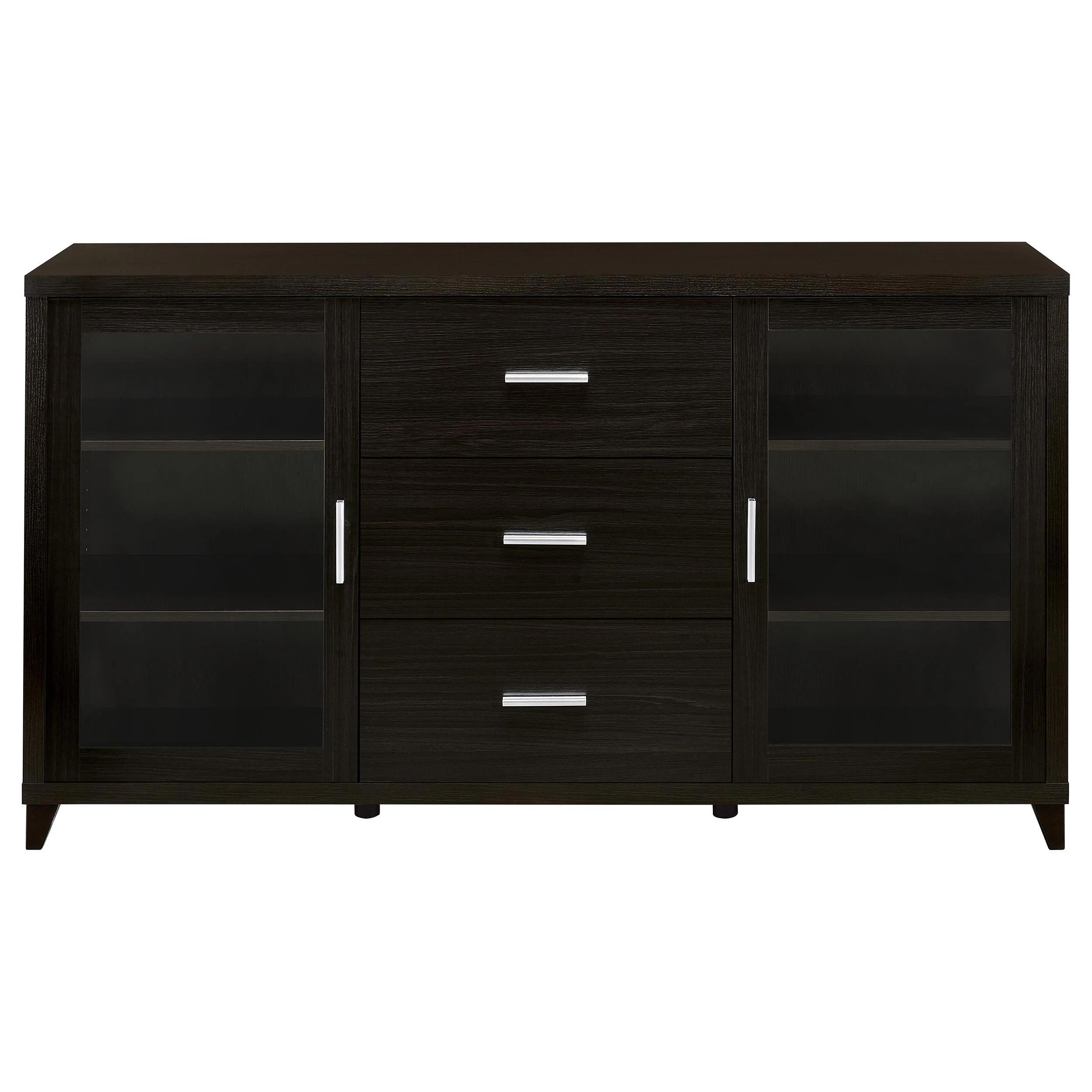 Coaster Furniture Lewes 700881 2-door Engineered Wood 60" TV Stand - Cappuccino - Image 3