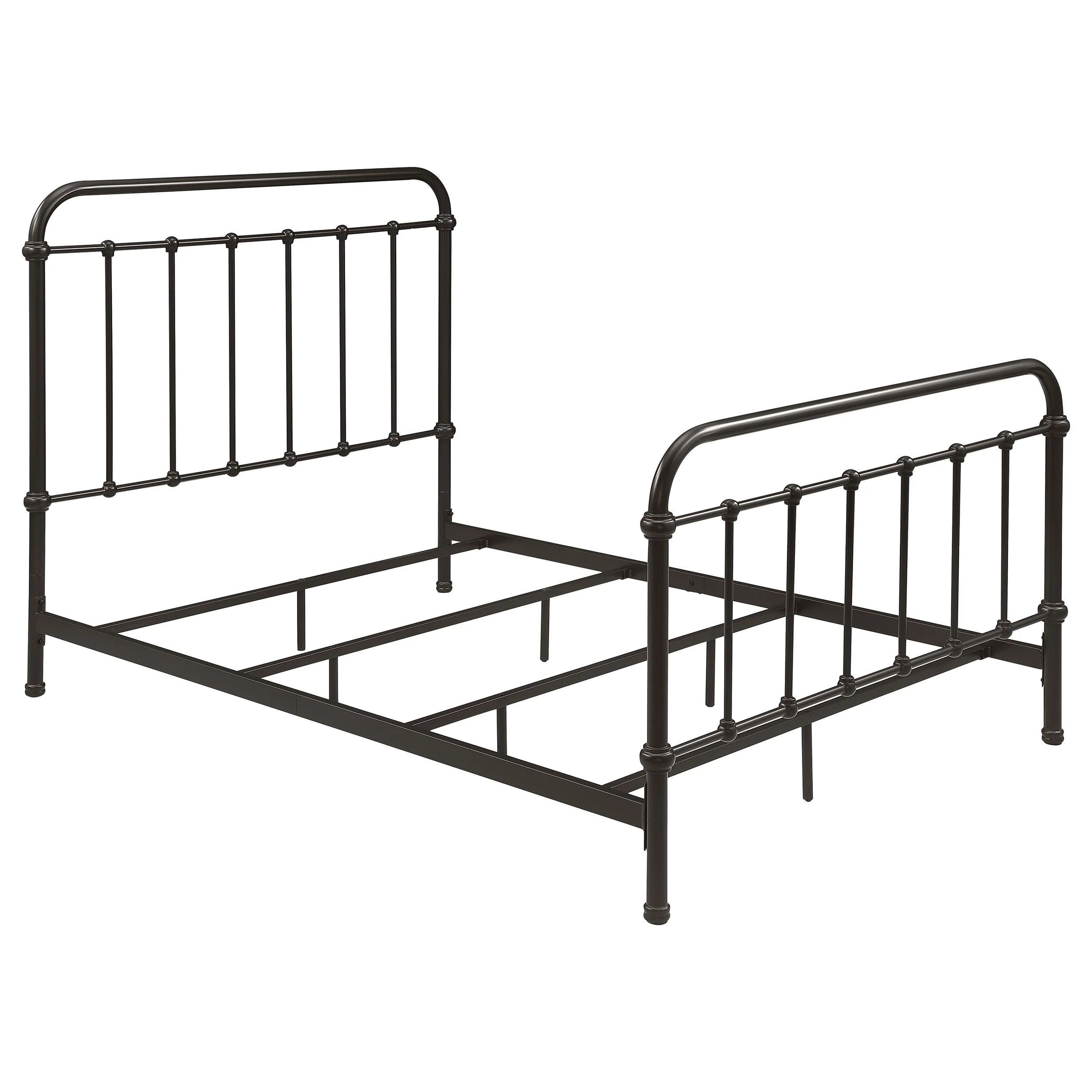 Coaster Furniture Livingston 300399F Metal Full Open Frame Bed - Dark Bronze - Image 1