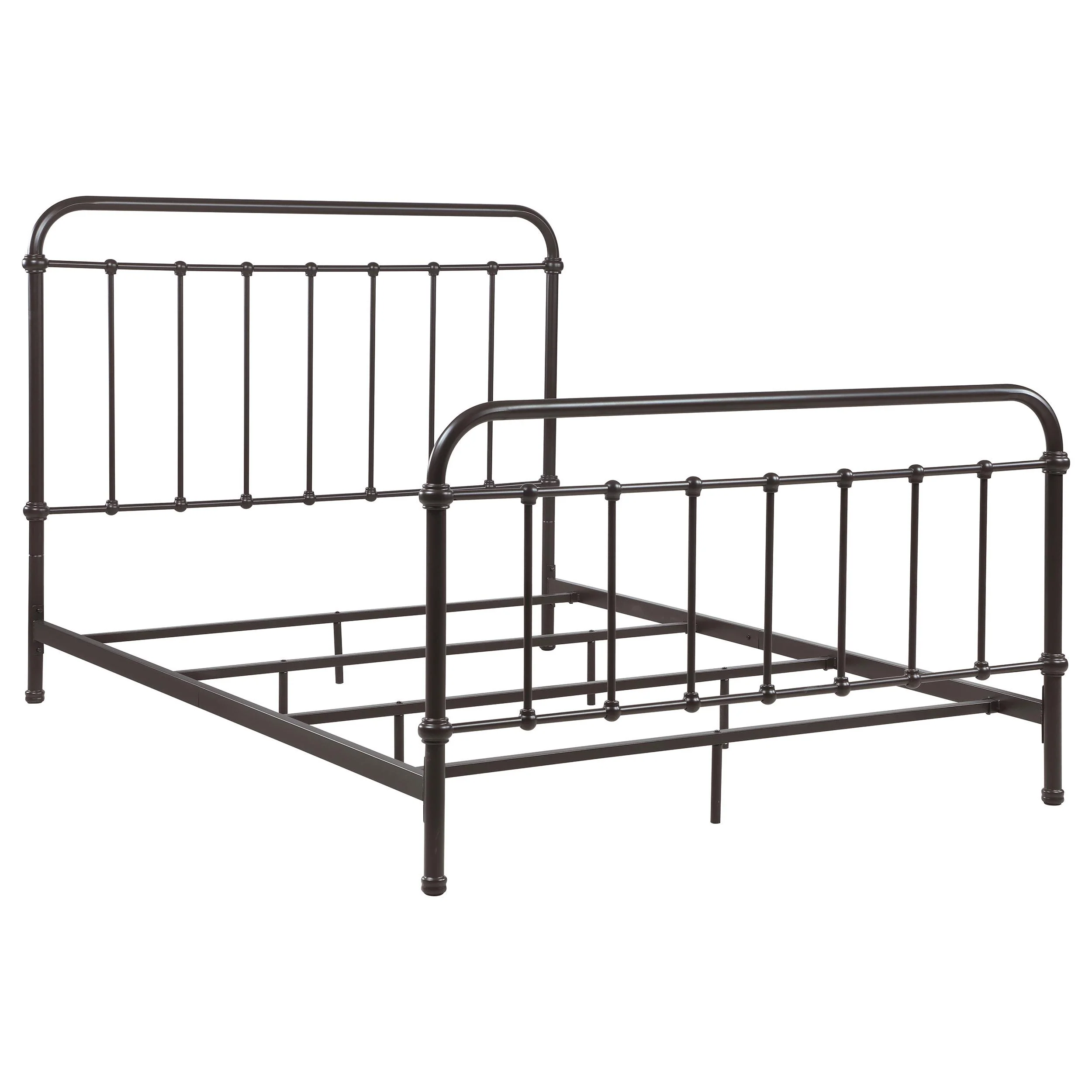 Coaster Furniture Livingston 300399Q Metal Queen Open Frame Bed - Dark Bronze - Image 1