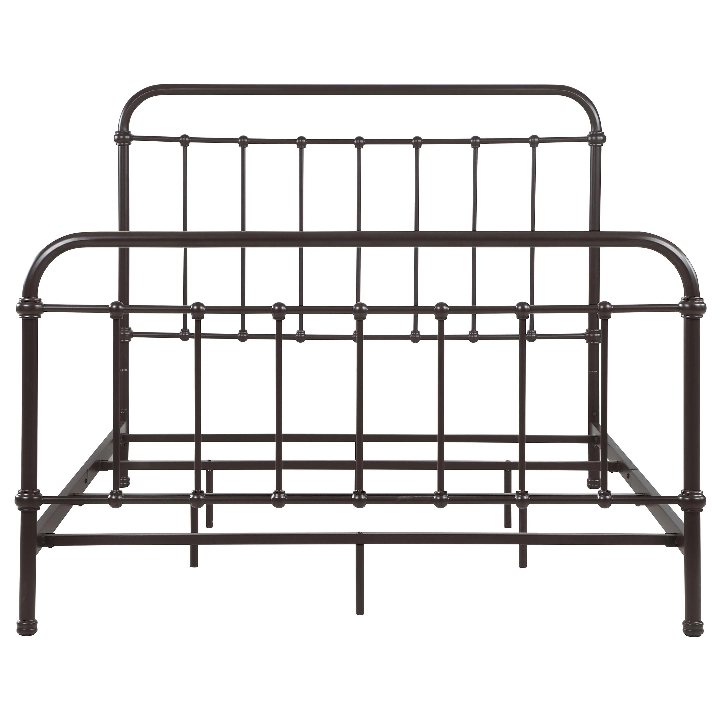 Coaster Furniture Livingston 300399Q Metal Queen Open Frame Bed - Dark Bronze - Image 2