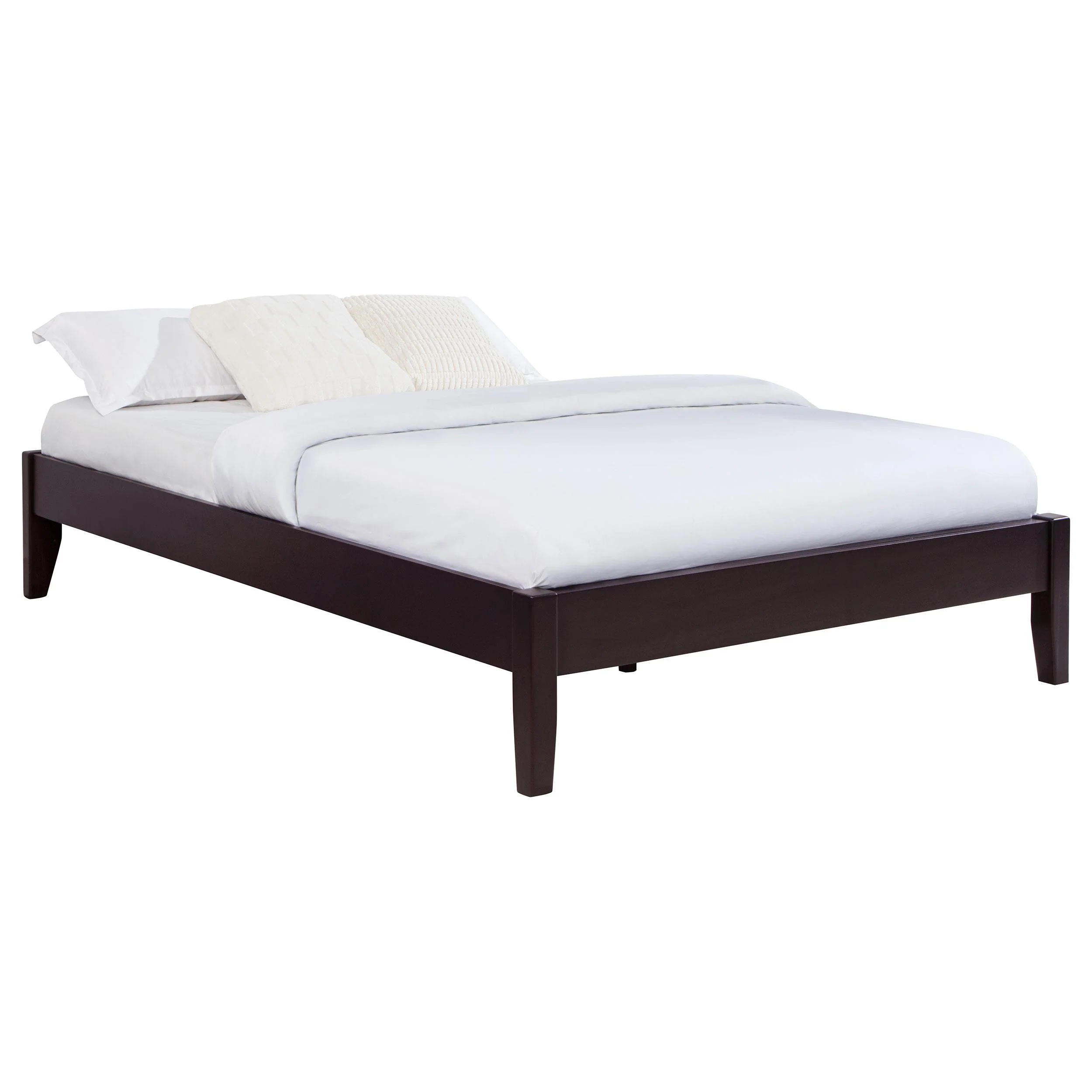 Coaster Furniture Hounslow 300555F Full Universal Platform Bed - Cappuccino - Image 2