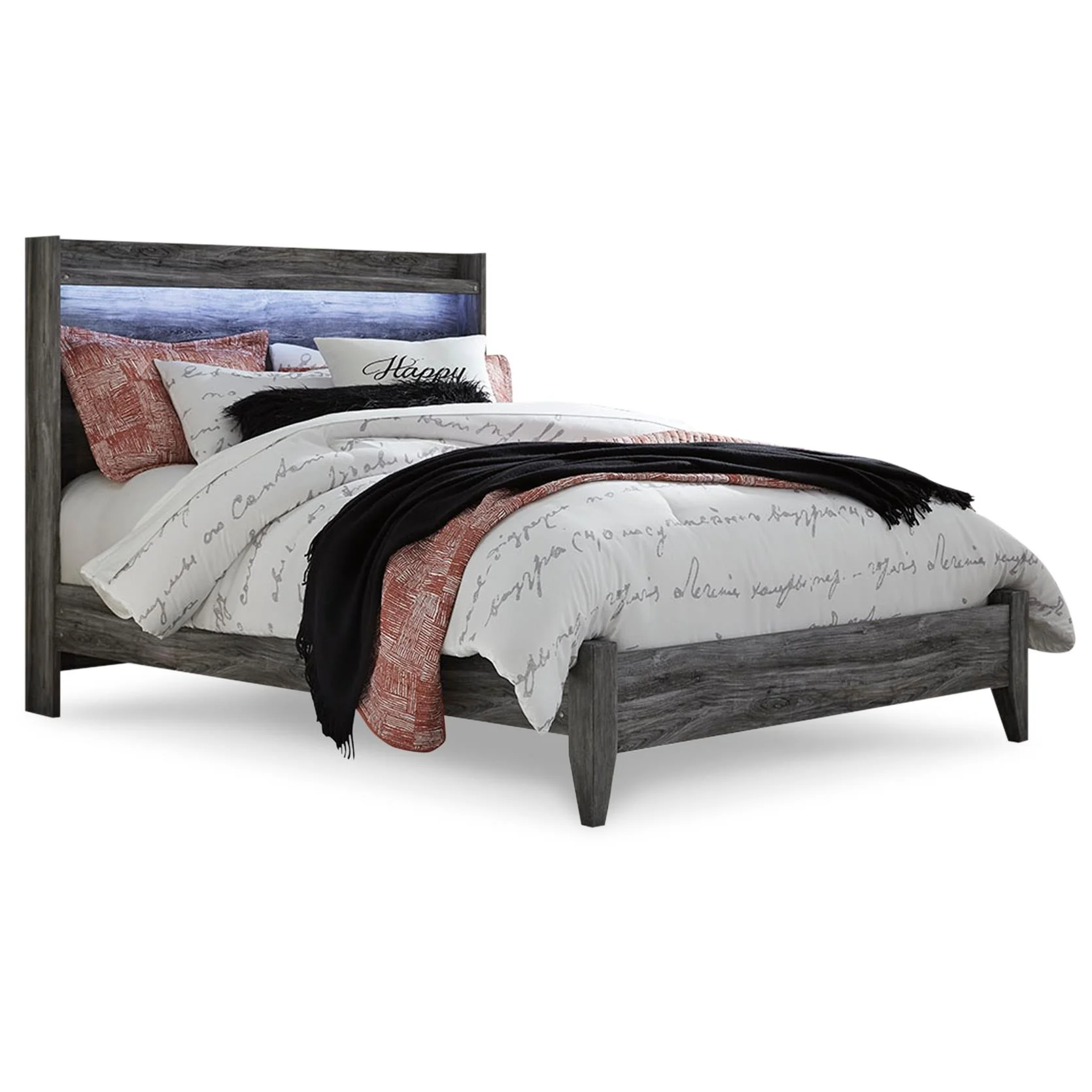 Signature Design by Ashley Baystorm B221B56 6 pc Queen Panel Bedroom Set - Image 3
