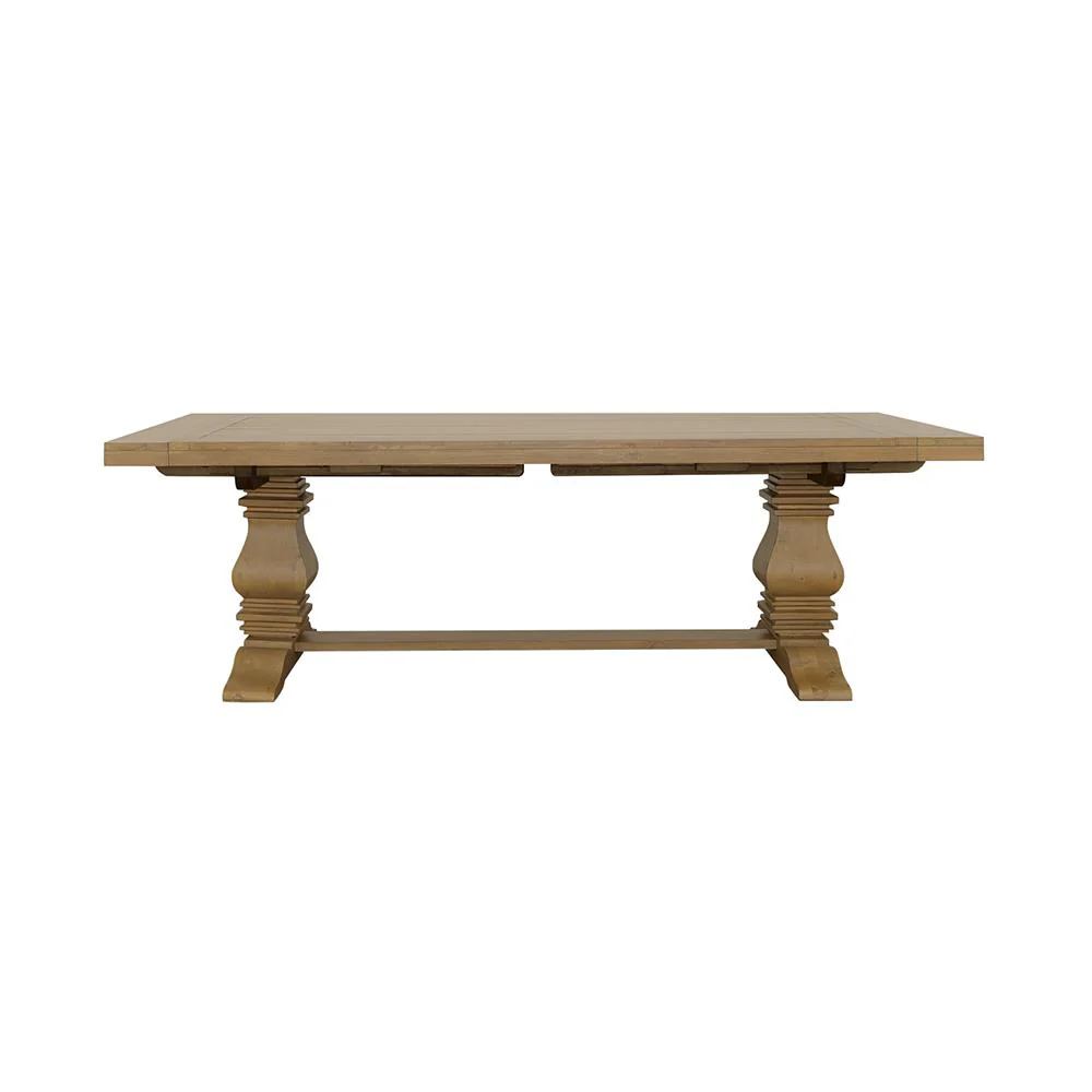 Coaster Furniture Florence 180201 126-inch Extension Dining Table - Rustic Honey - Image 3