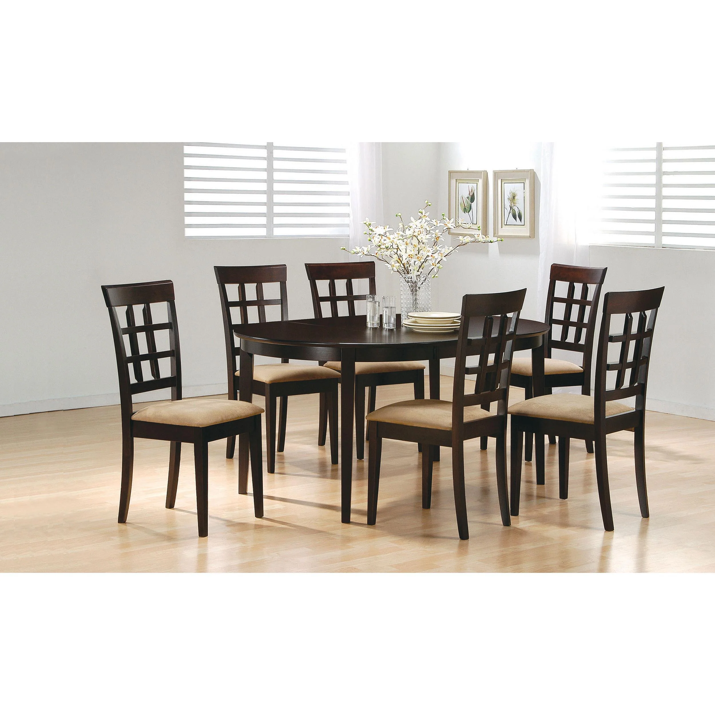 Coaster Furniture Gabriel 100770-S7 7 pc Dining Set - Image 1