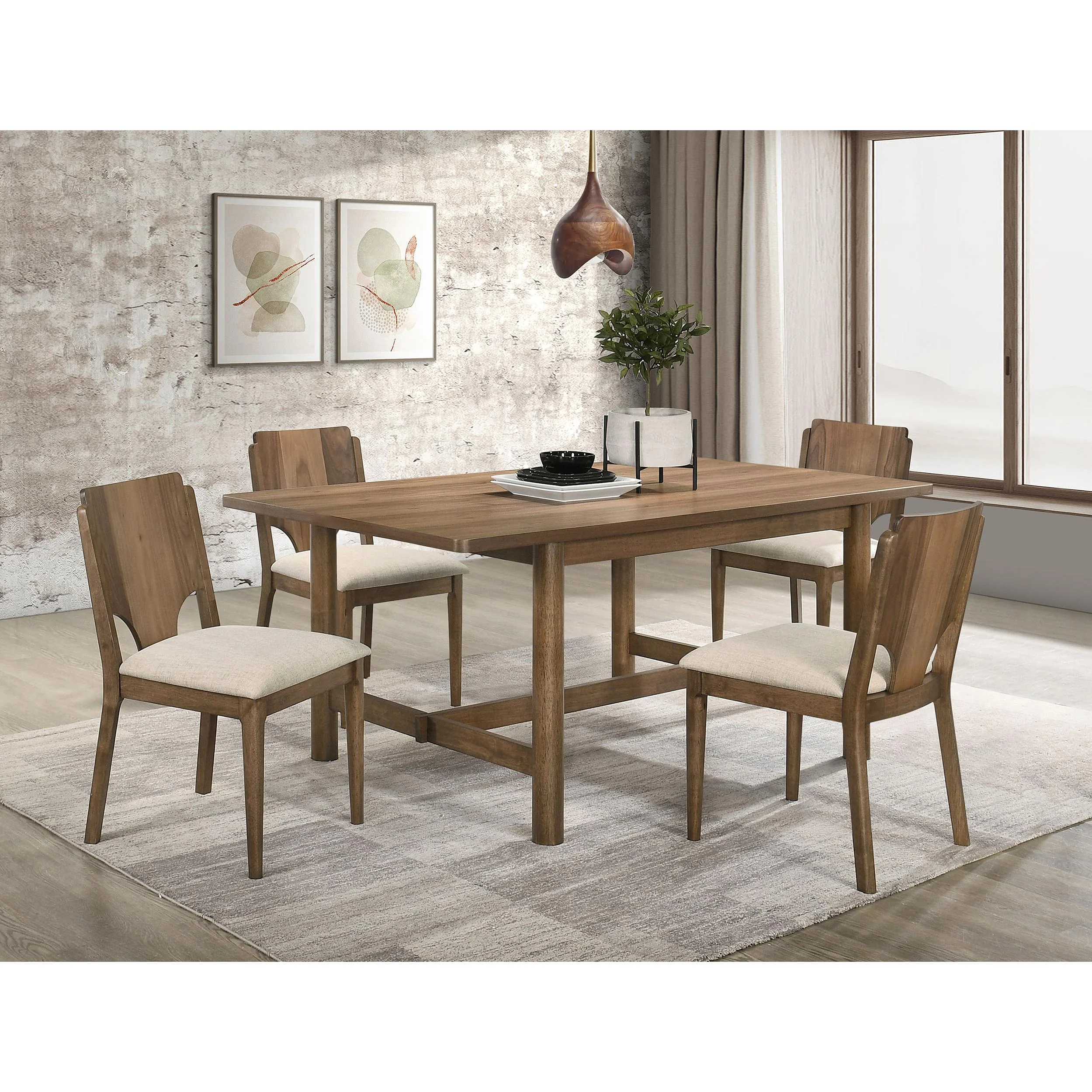 Coaster Furniture Crestmore 108571-S5 5 pc Dining Set - Image 1